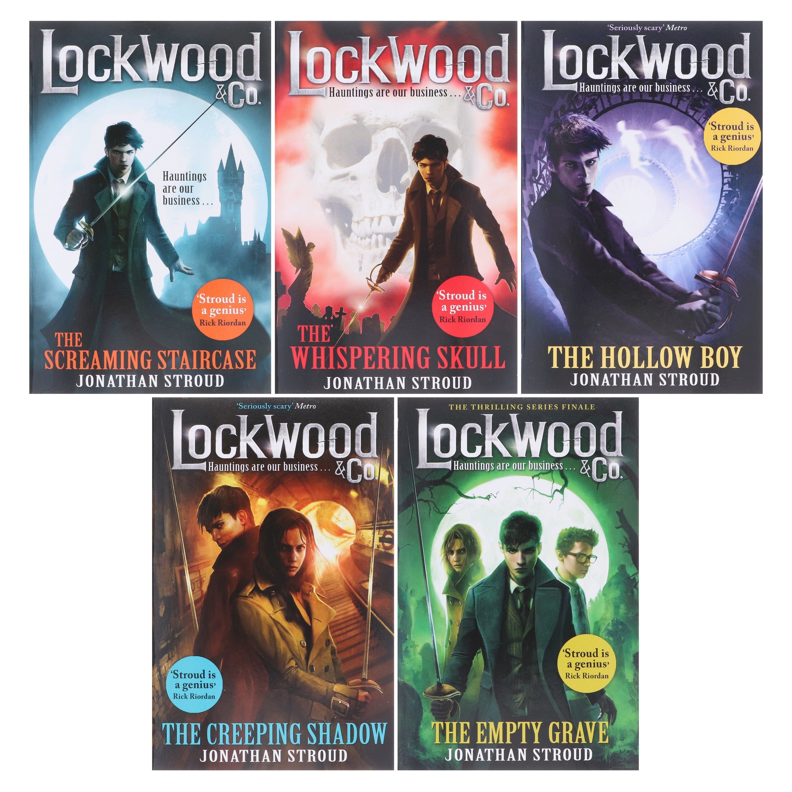 Spooks Wardstone Chronicles & Lockwood & Co: 12 Books Collection Set - Age 9-11 - E-B00k