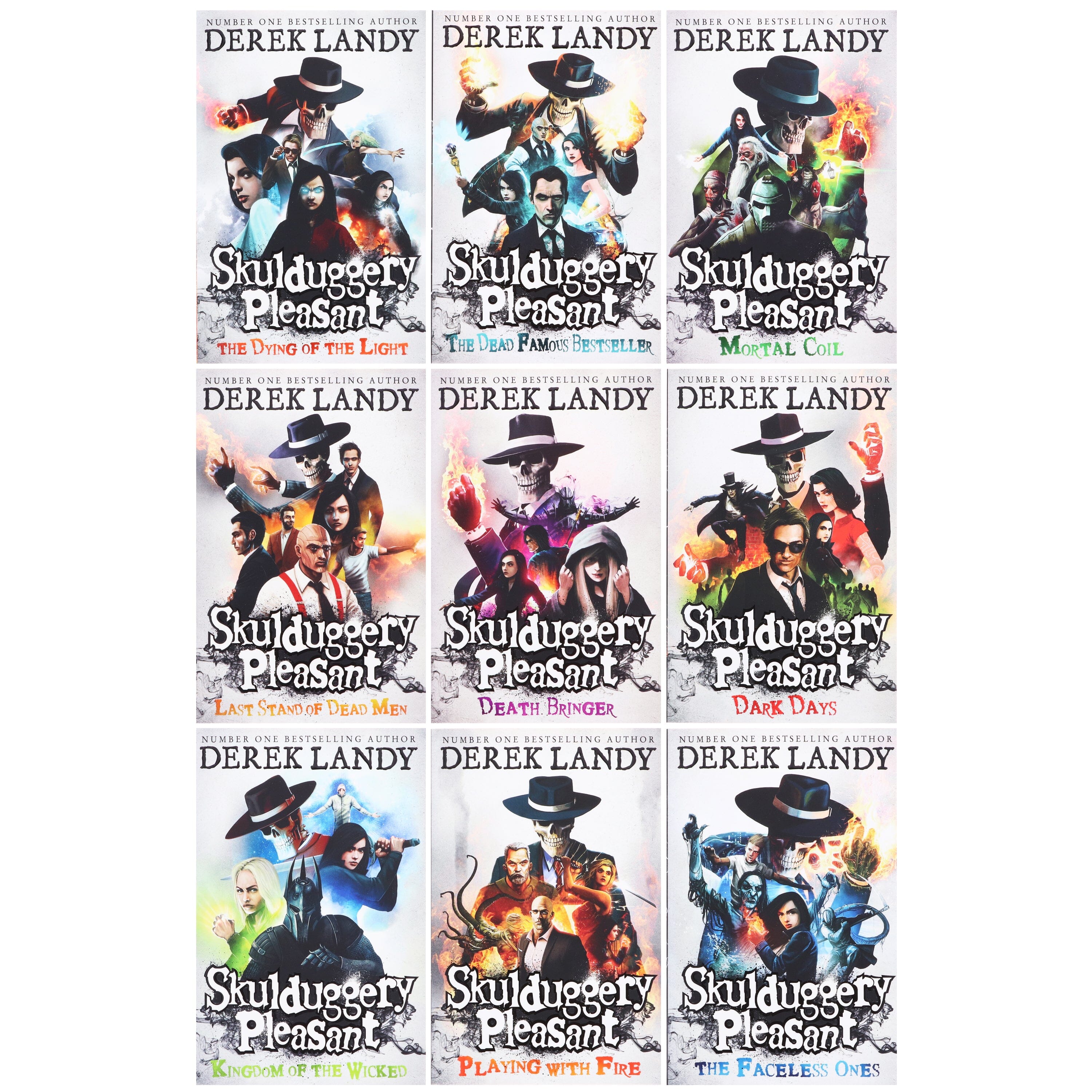 Skulduggery Pleasant & Vampire Diaries The Hunters: 12 Books Collection Set - Ages 11+ - E-B00k