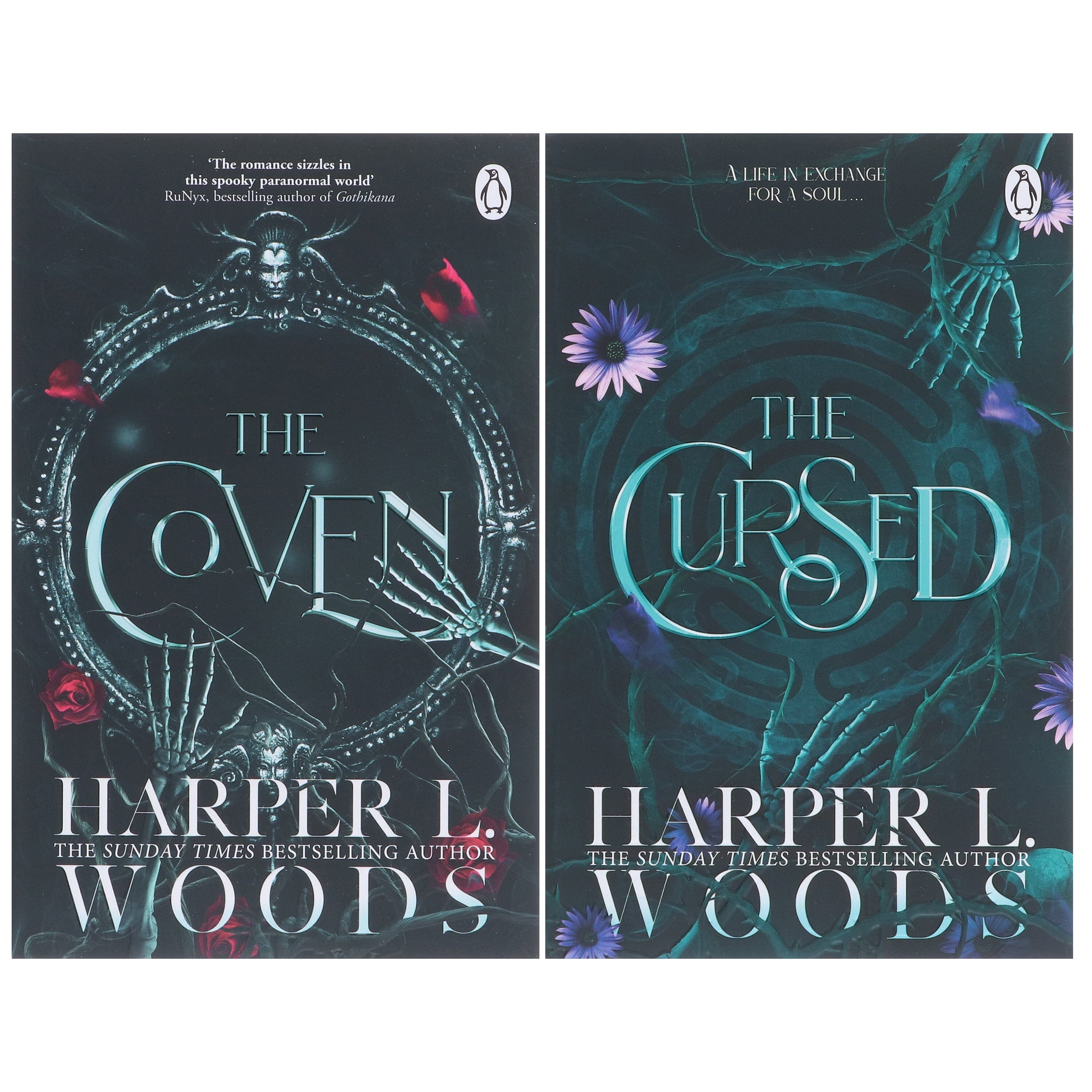 Coven of Bones Series by Harper L. Woods 2 Books Collection Set - Fiction - E-B00k