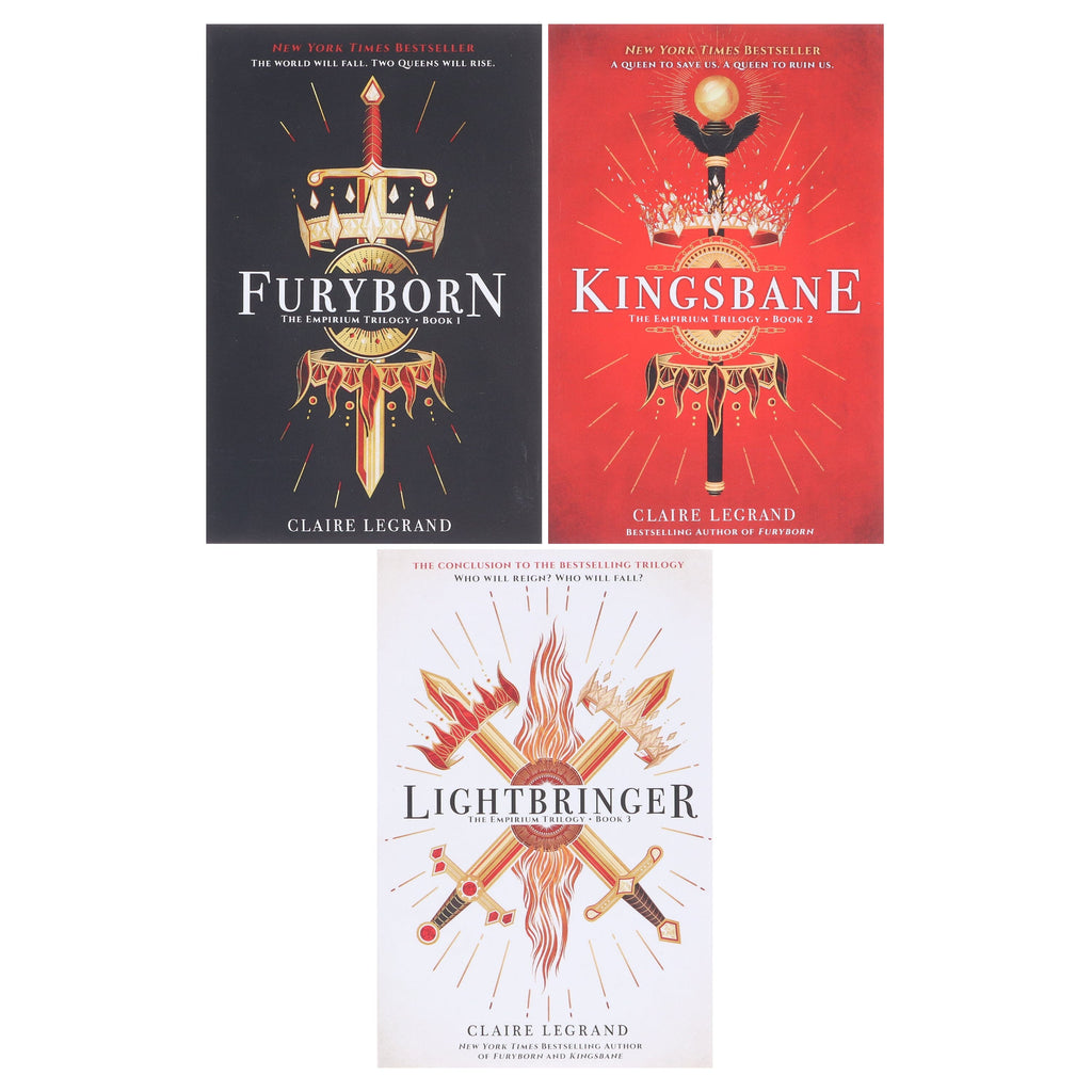 The Empirium Trilogy by Claire Legrand 3 Books Collection Set - Ages 14-18 - E-B00k