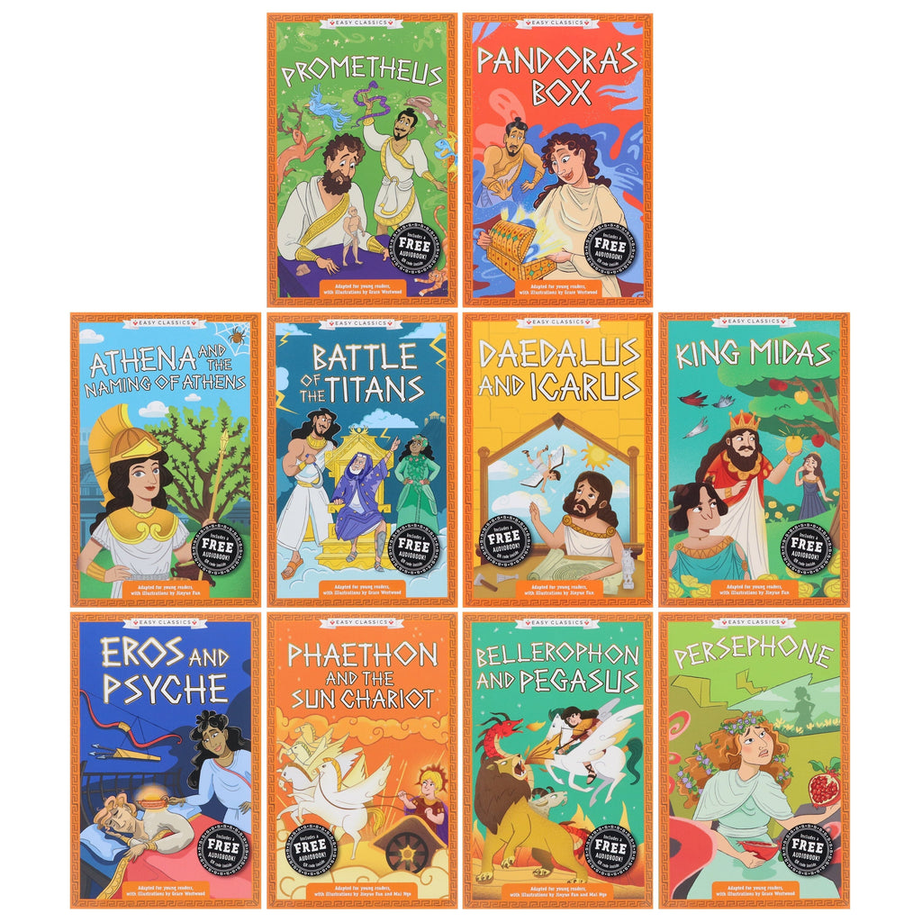 The Creepy Classics and Greek Mythology: 20 Books Collection Set - Ages 7-11 - E-B00k