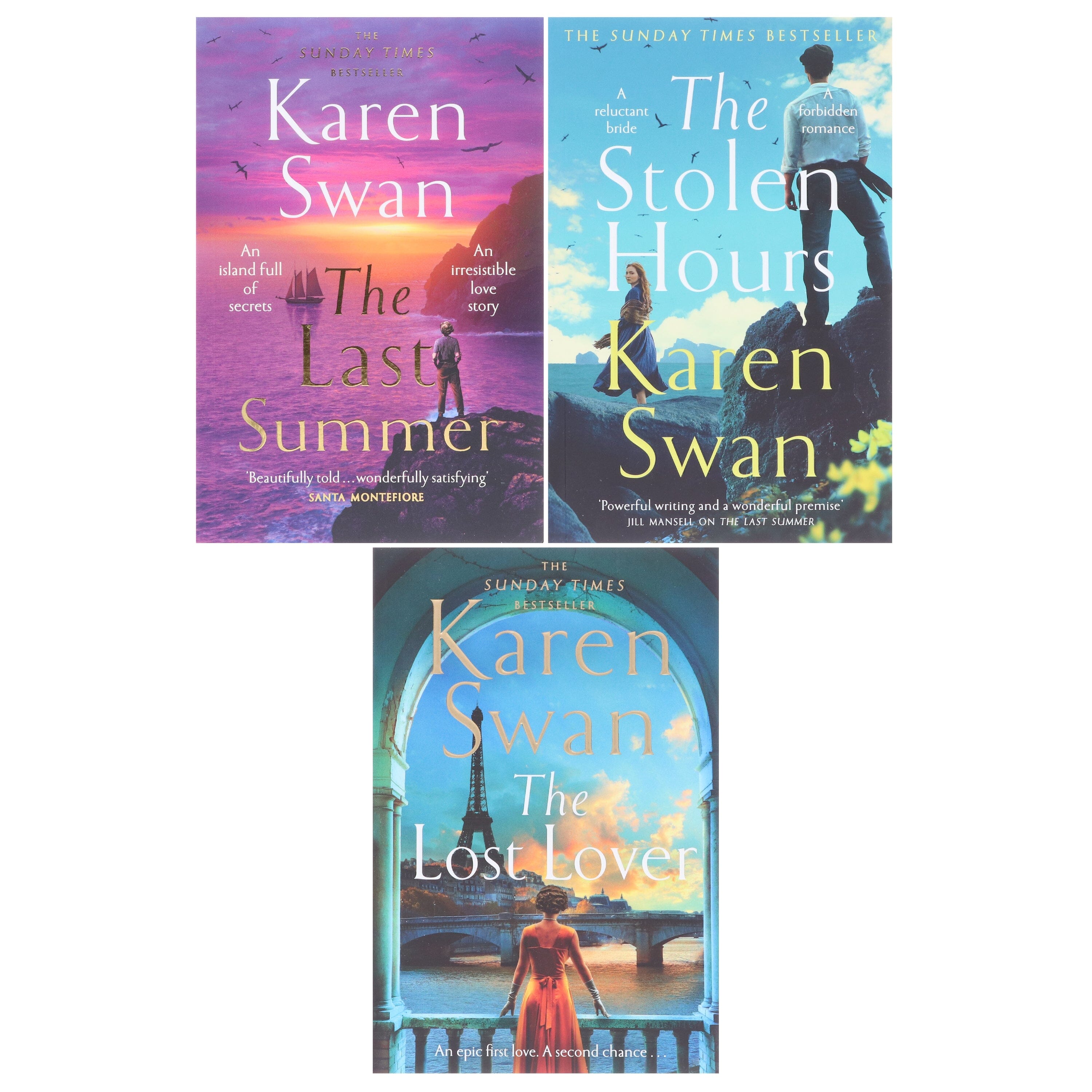The Wild Isle Series by Karen Swan 3 Books Collection Set - Fiction - E-B00k