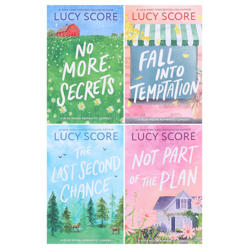 A Blue Moon Romantic Comedy Series by Lucy Score 4 Books Collection Set - Fiction - E-B00k