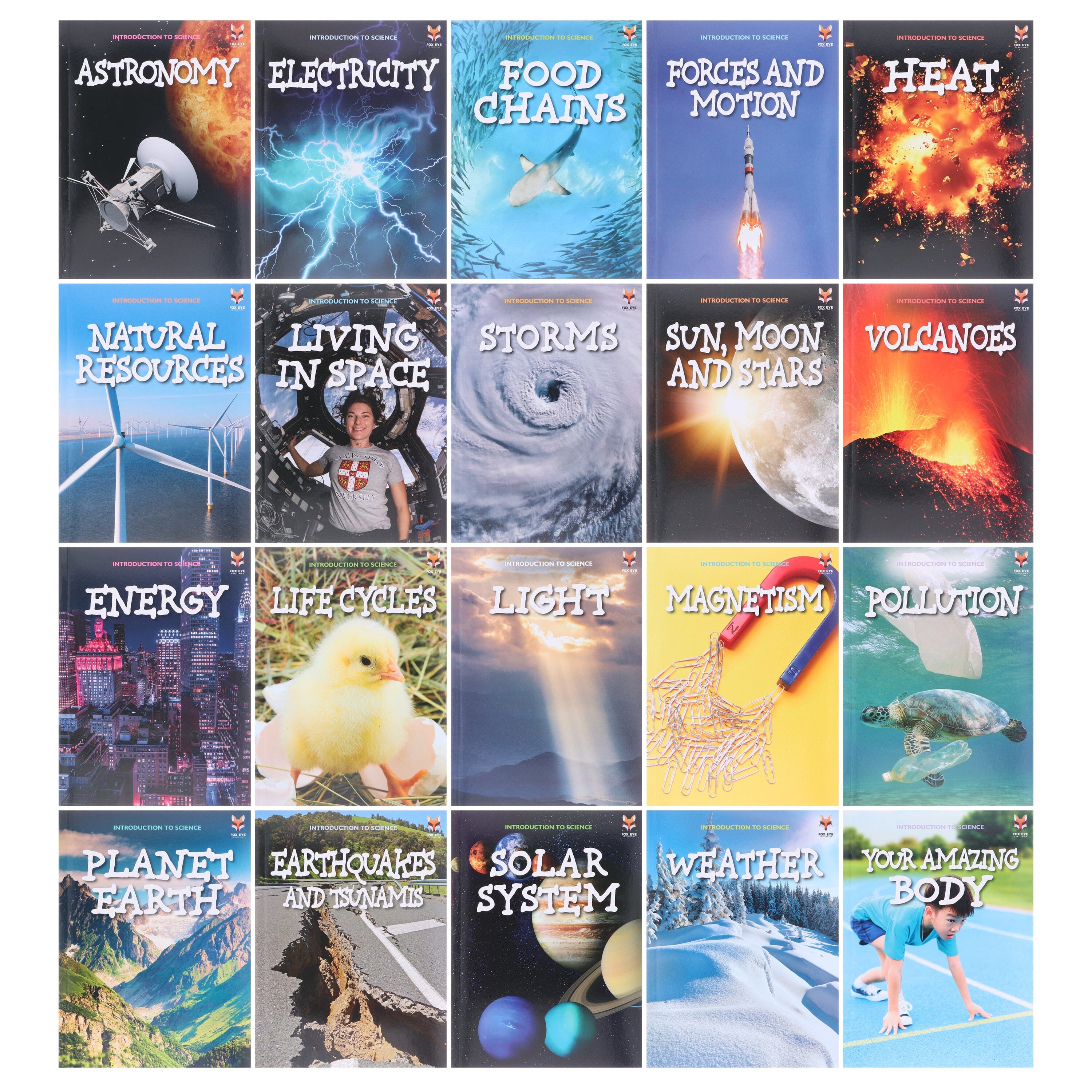 Introduction to Science for Beginners Series (1&2) by Jasmine Brooke 20 Books Collection E-Books Set - Ages 7+ - E-B00k