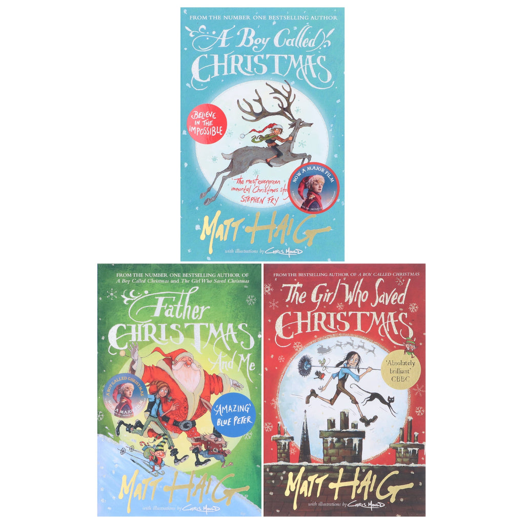 Damaged - A Boy Called Christmas by Matt Haig 3 Book Collection Set - Ages 7-11 - E-B00k - T 32