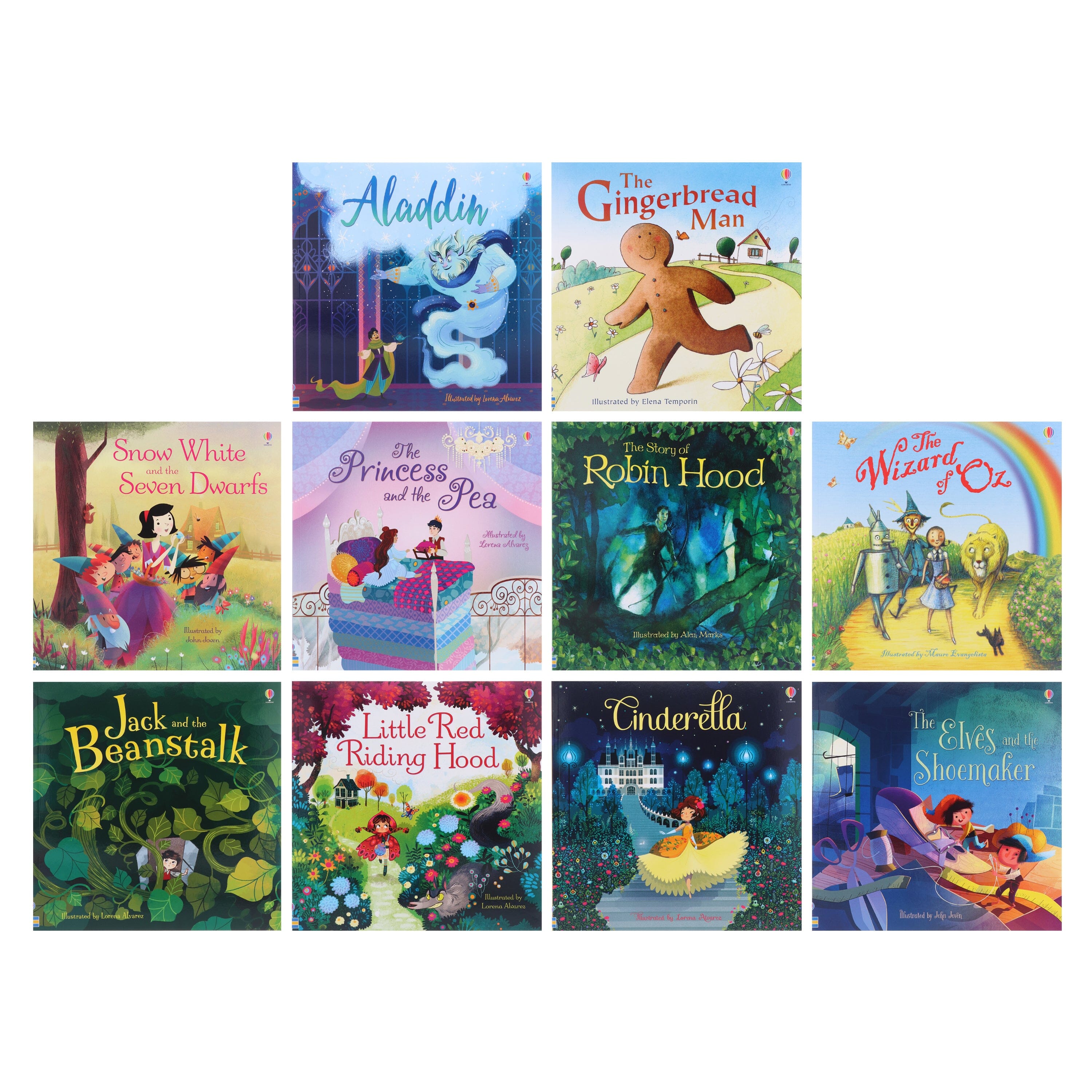 Usborne Picture Collection & Red's Rainbow: 13 Books Collection Set - Ages 2-8 - E-B00k