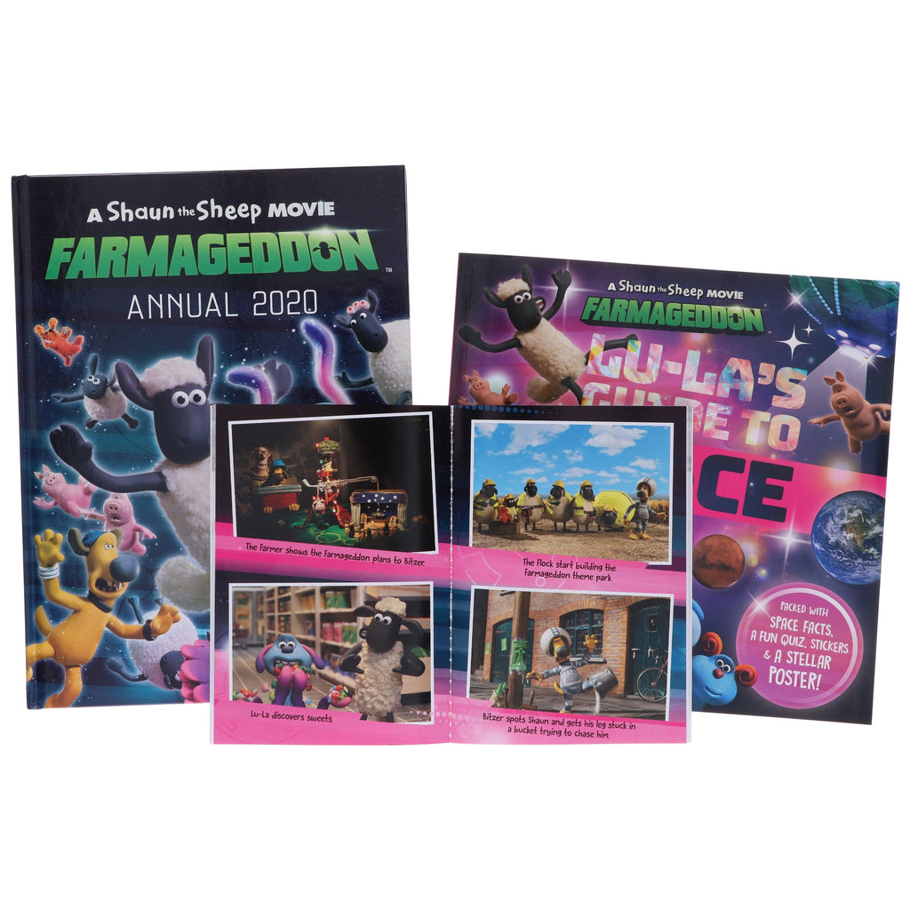 An Official Shaun the Sheep Movie: Farmageddon 3 Books Collection By Sweet Cherry Publishing - Ages 6-9 - E-B00k