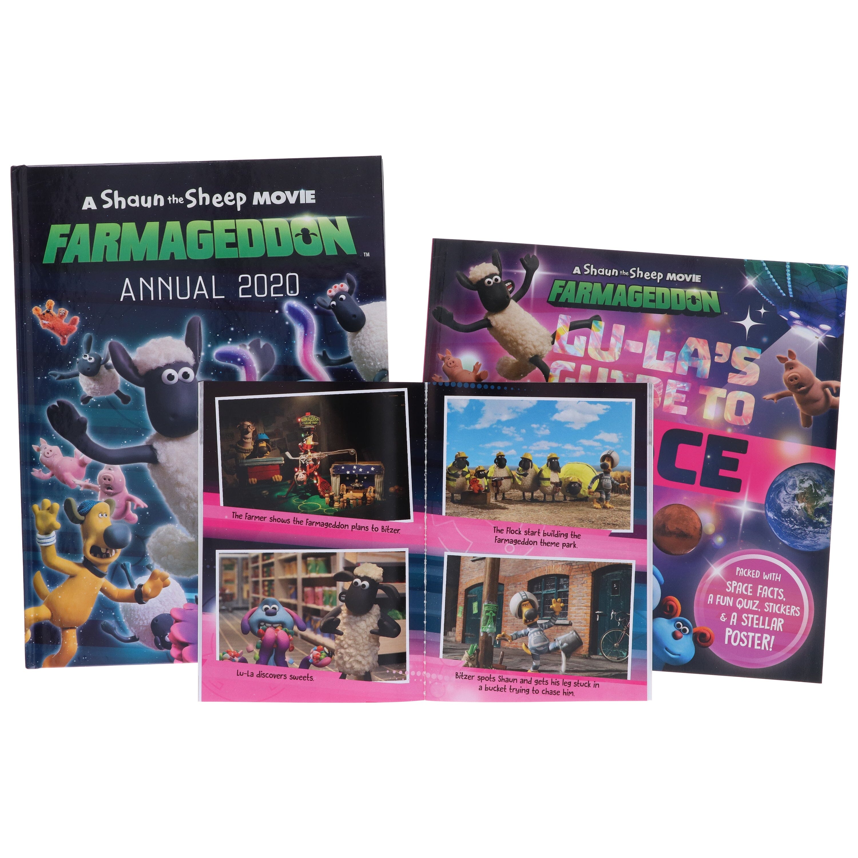 An Official Shaun the Sheep Movie: Farmageddon 3 Books Collection By Sweet Cherry Publishing - Ages 6-9 - E-B00k