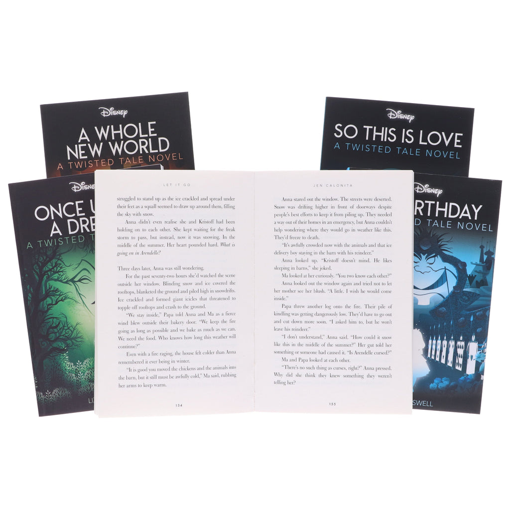 Disney Twisted Tales Series 5 Books Collection Set - Ages 9+ - E-B00k