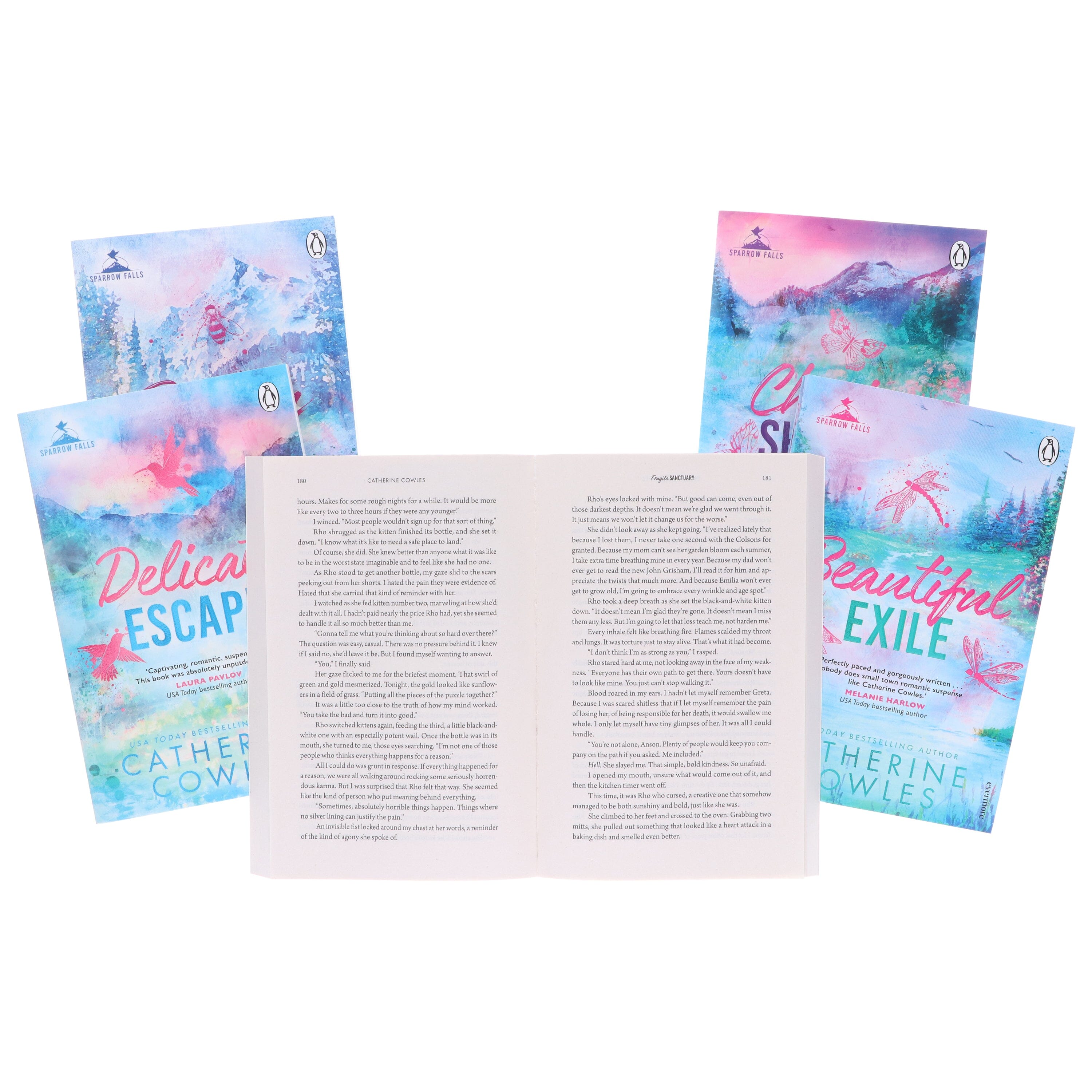 Sparrow Falls Series by Catherine Cowles 5 Books Collection Set - Fiction - E-B00k