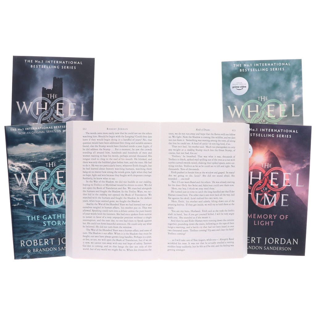 Damaged - The Wheel of Time by Robert Jordan: Books 11-14 & New Spring Collection Set - Fiction - E-B00k - T 37