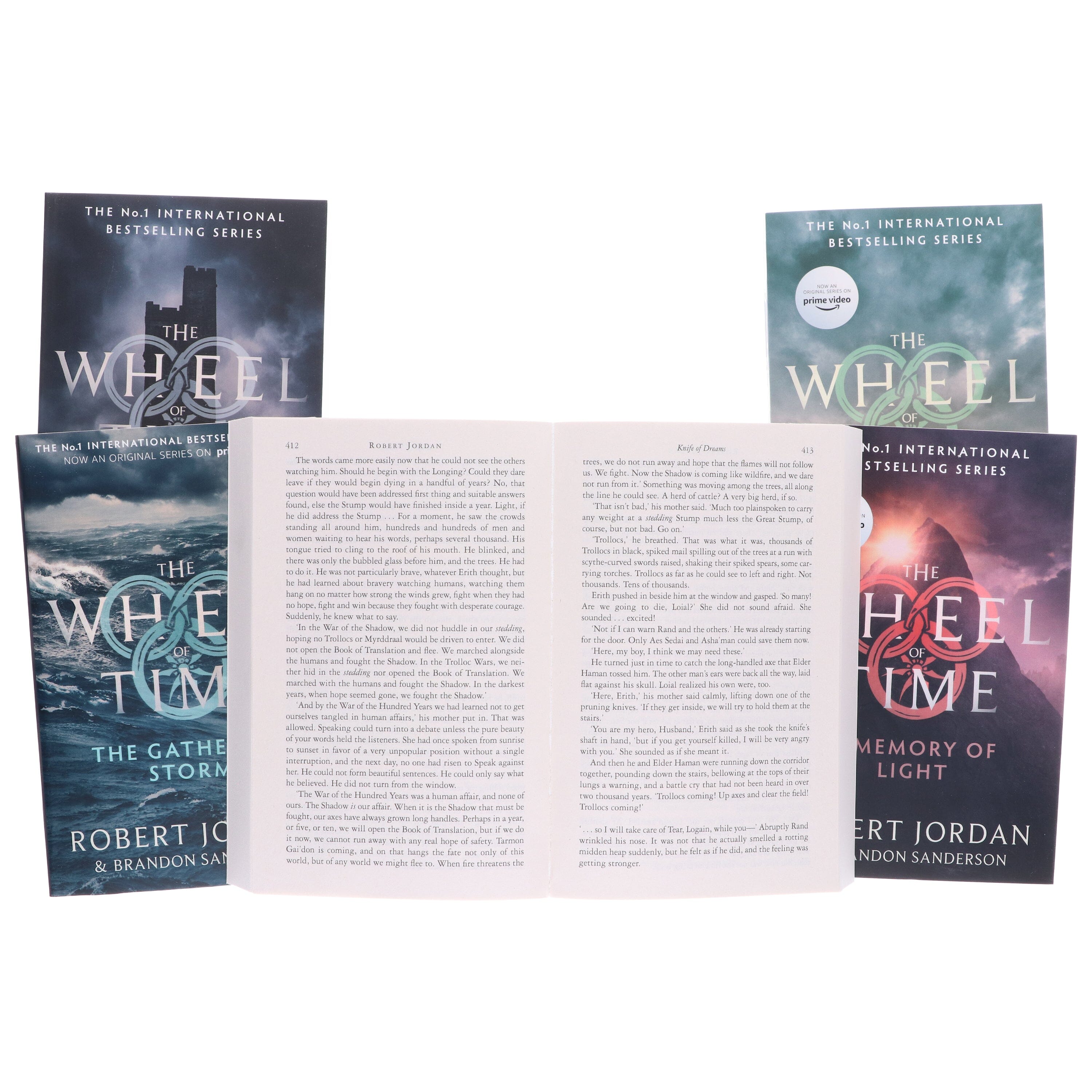 Damaged - The Wheel of Time by Robert Jordan: Books 11-14 & New Spring Collection Set - Fiction - E-B00k - T 37