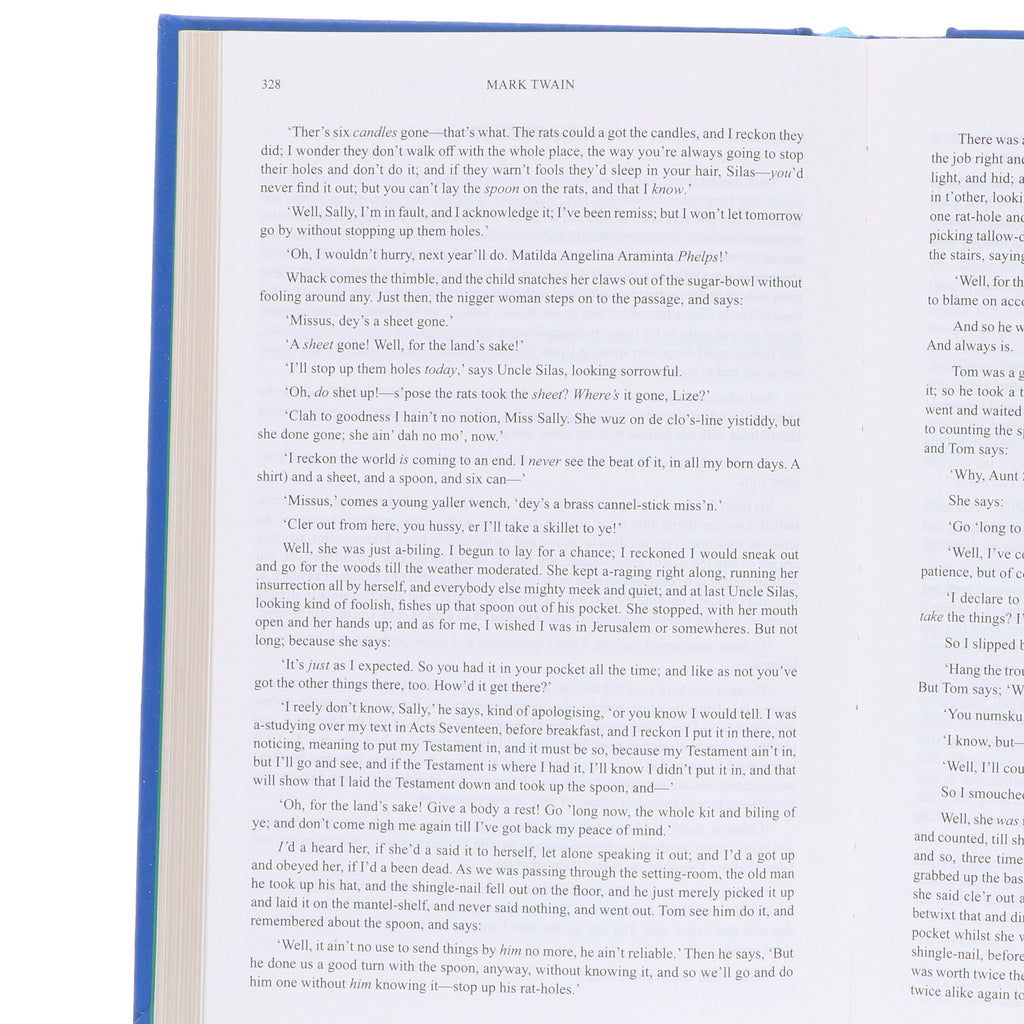 Mark Twain: A Collection of Works - Fiction - E-B00k (Leather-bound)