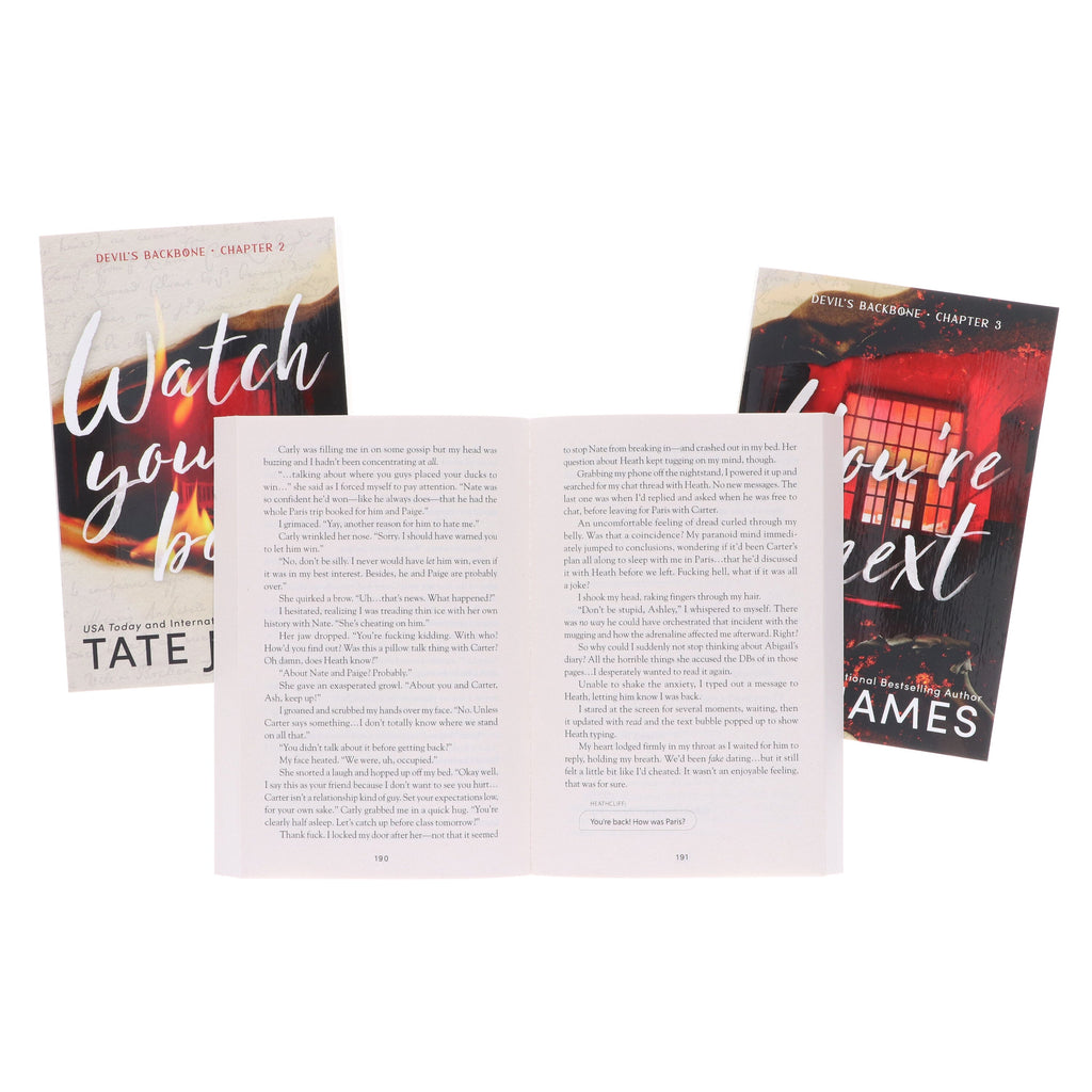Devil's Backbone Series by Tate James 3 Books Collection Set - Fiction - E-B00k