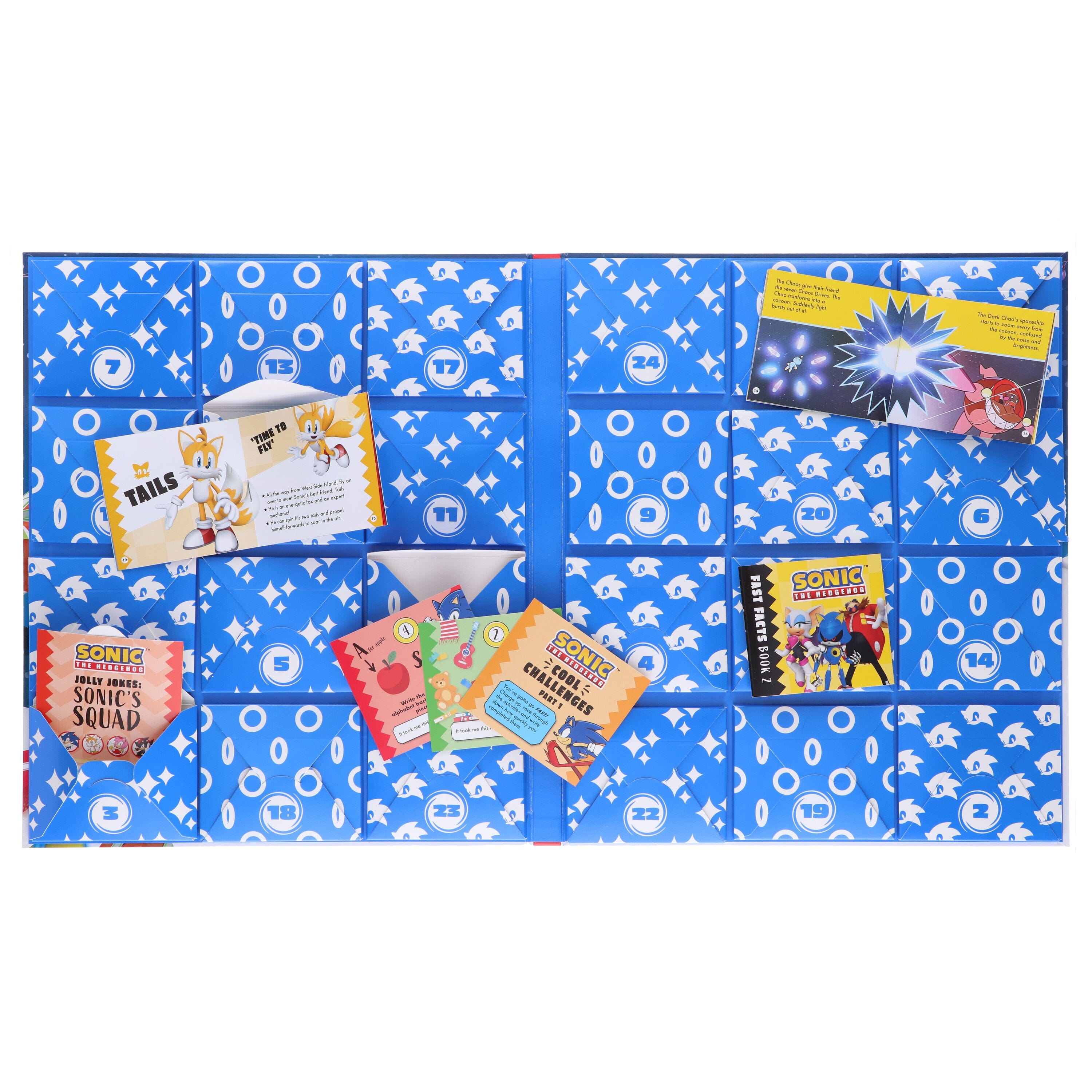 Sonic The Hedgehog Advent Calendar: 24 Days of Activities, Jokes And More! - Ages 5-10 - E-B00k