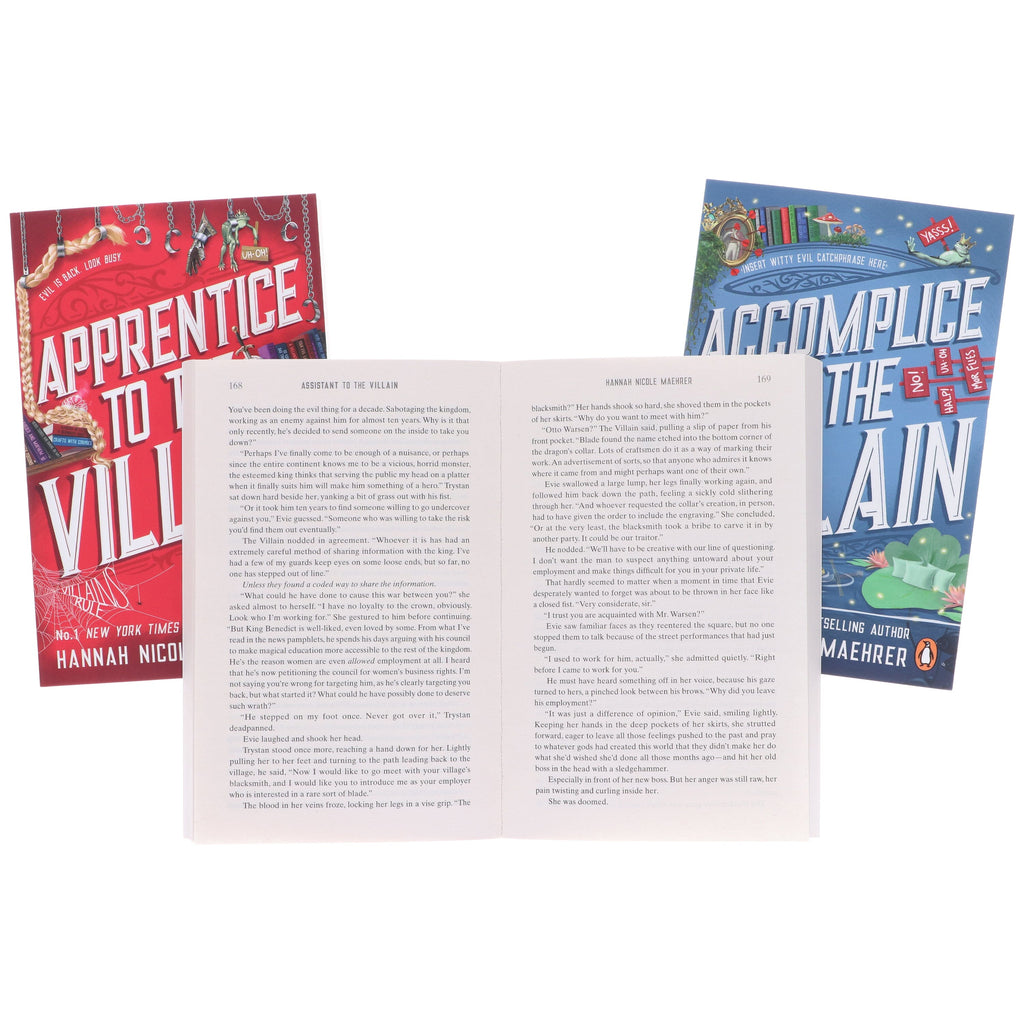 Assistant to the Villain Series By Hannah Nicole Maehrer 3 Books Collection Set - Fiction - E-B00k