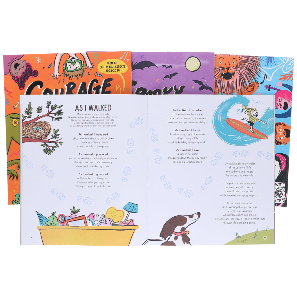 Poetry to Perform Series By Joseph Coelho: Illustrated 4 Picture Books Collection Set - Ages 5-10 - E-B00k