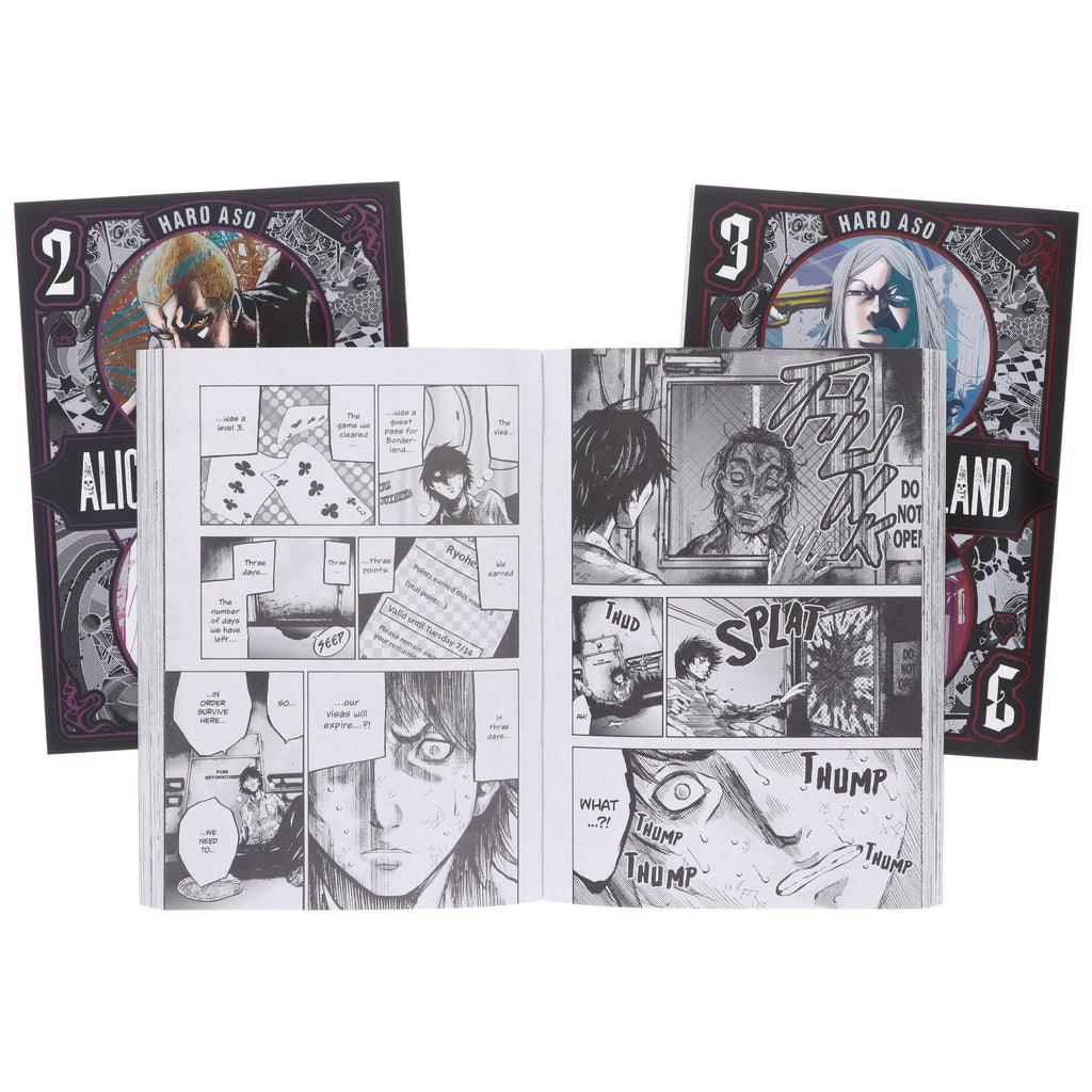Alice in Borderland (Vol. 1-3) by Haro Aso 3 Books Collection Manga Set - Fiction - E-B00k