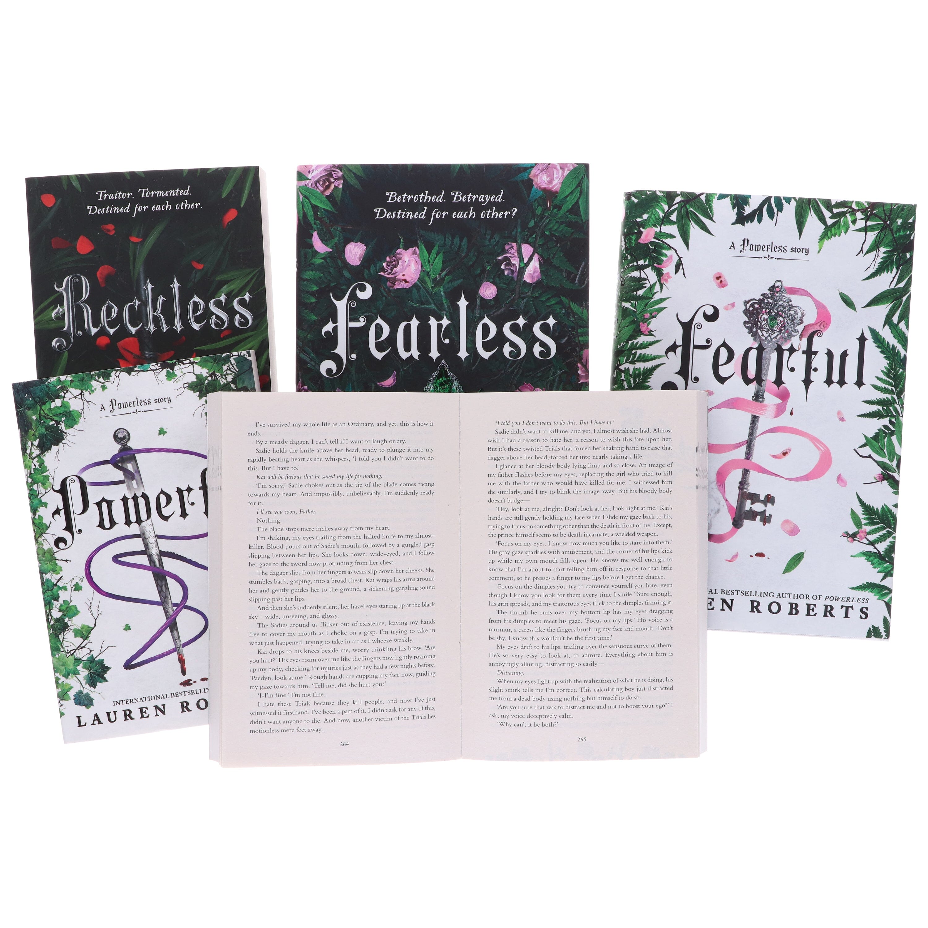 The Powerless Series By Lauren Roberts 5 Books Collection Set - Ages 14+ - E-B00k/E-B00k