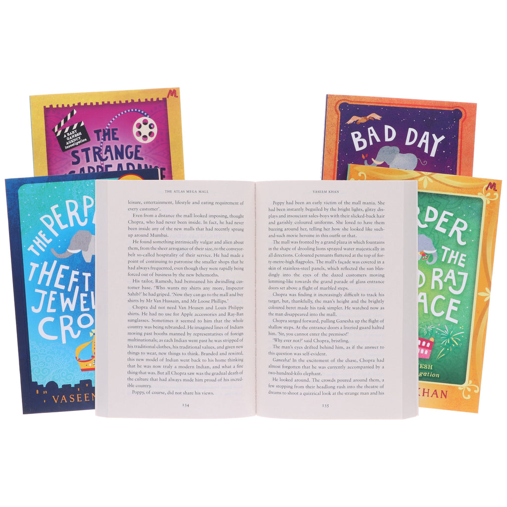 Baby Ganesh Agency Investigation Series by Vaseem Khan 5 Books Collection Set - Fiction - E-B00k