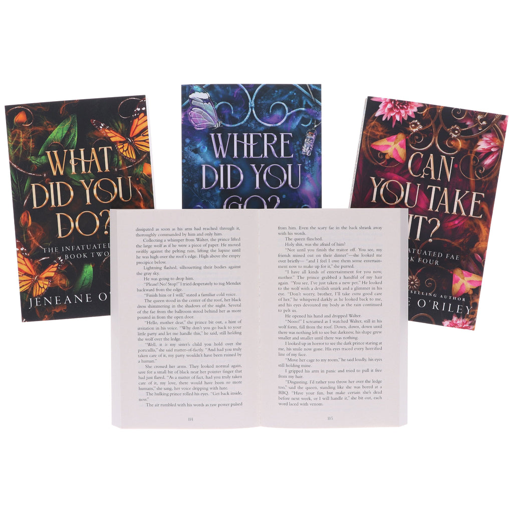 Infatuated Fae Series By Jeneane O'Riley: Complete 4 Books Collection Set - Fiction - E-B00k