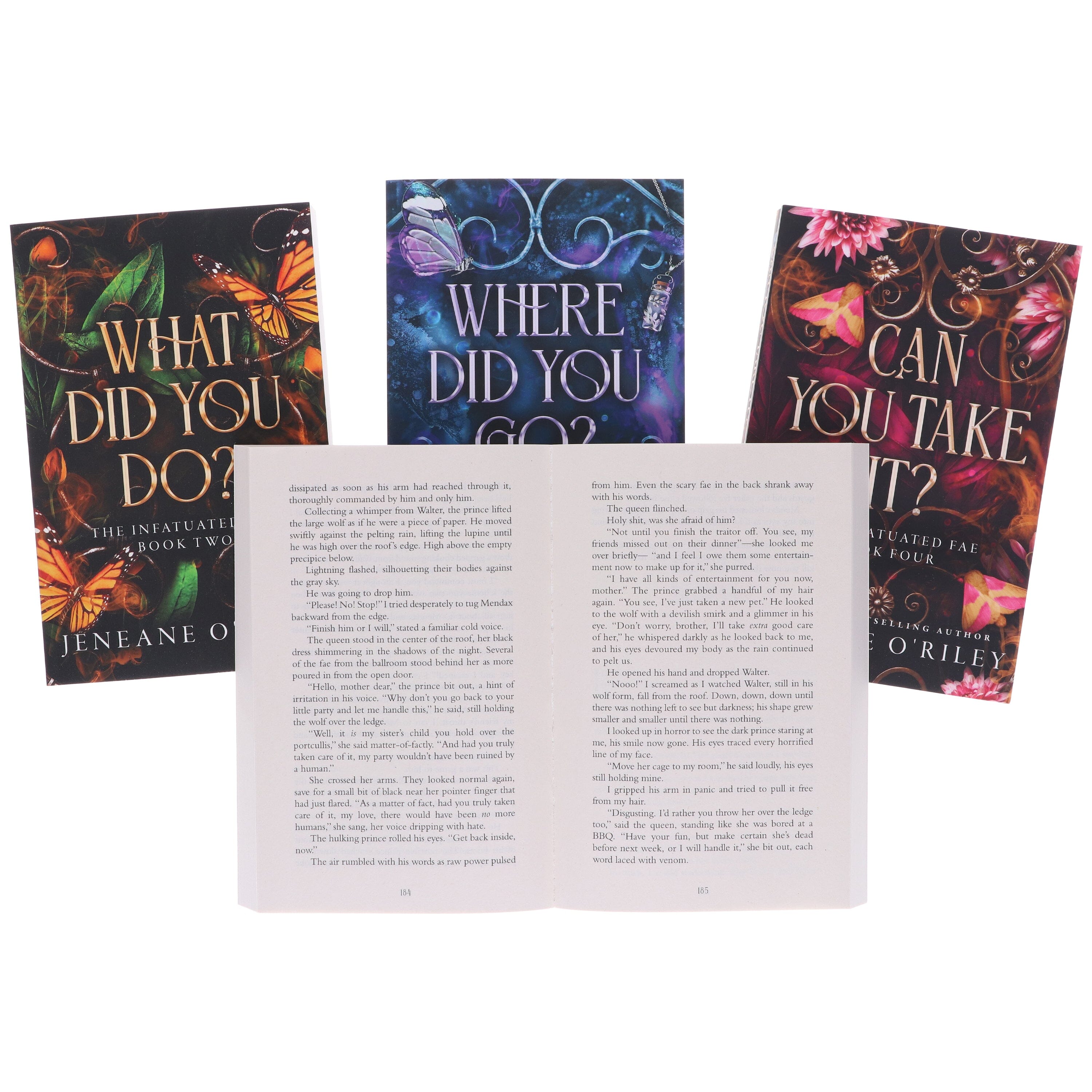 Infatuated Fae Series By Jeneane O'Riley: Complete 4 Books Collection Set - Fiction - E-B00k