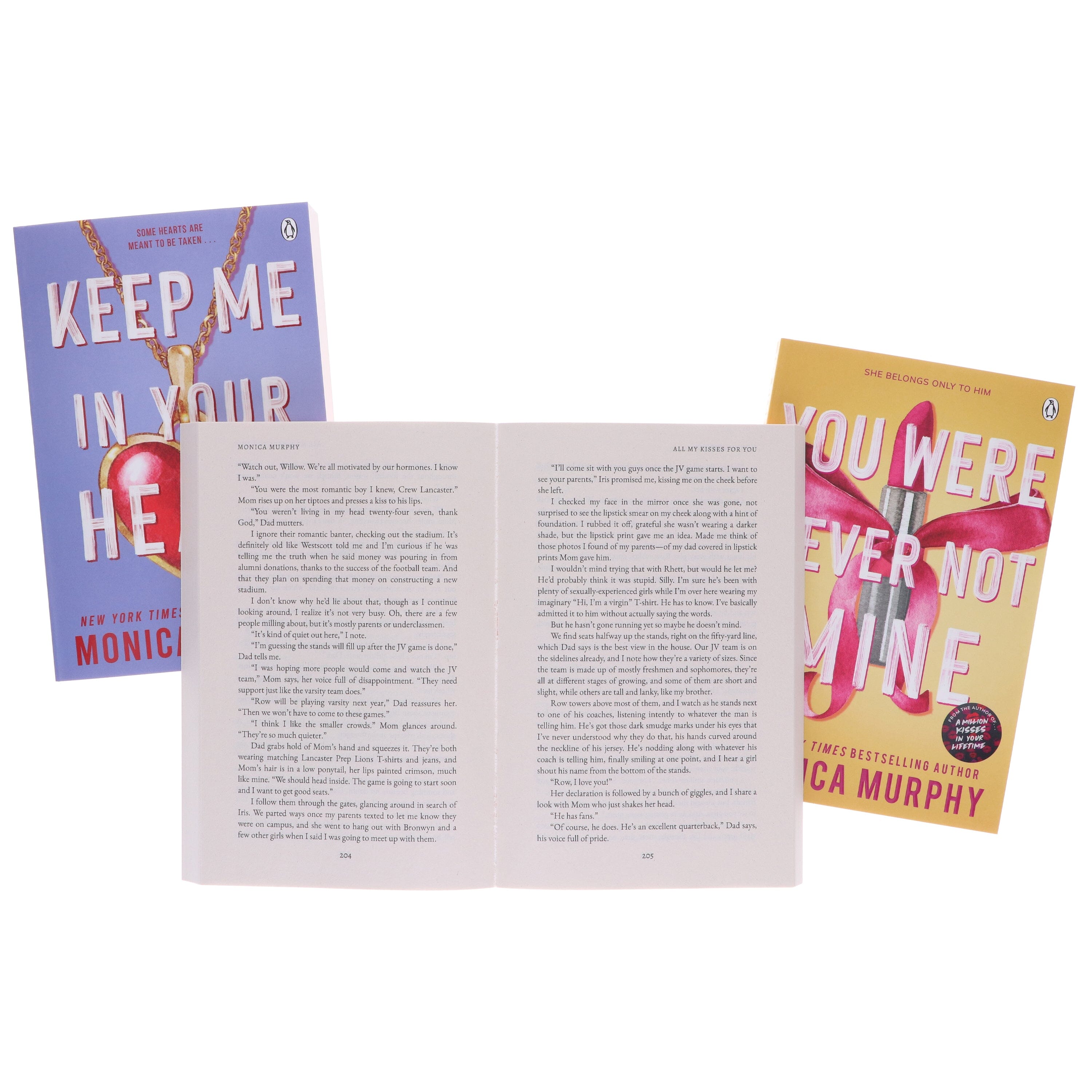 Lancaster Prep Series by Monica Murphy 3 Books Collection Set - Fiction - E-B00k