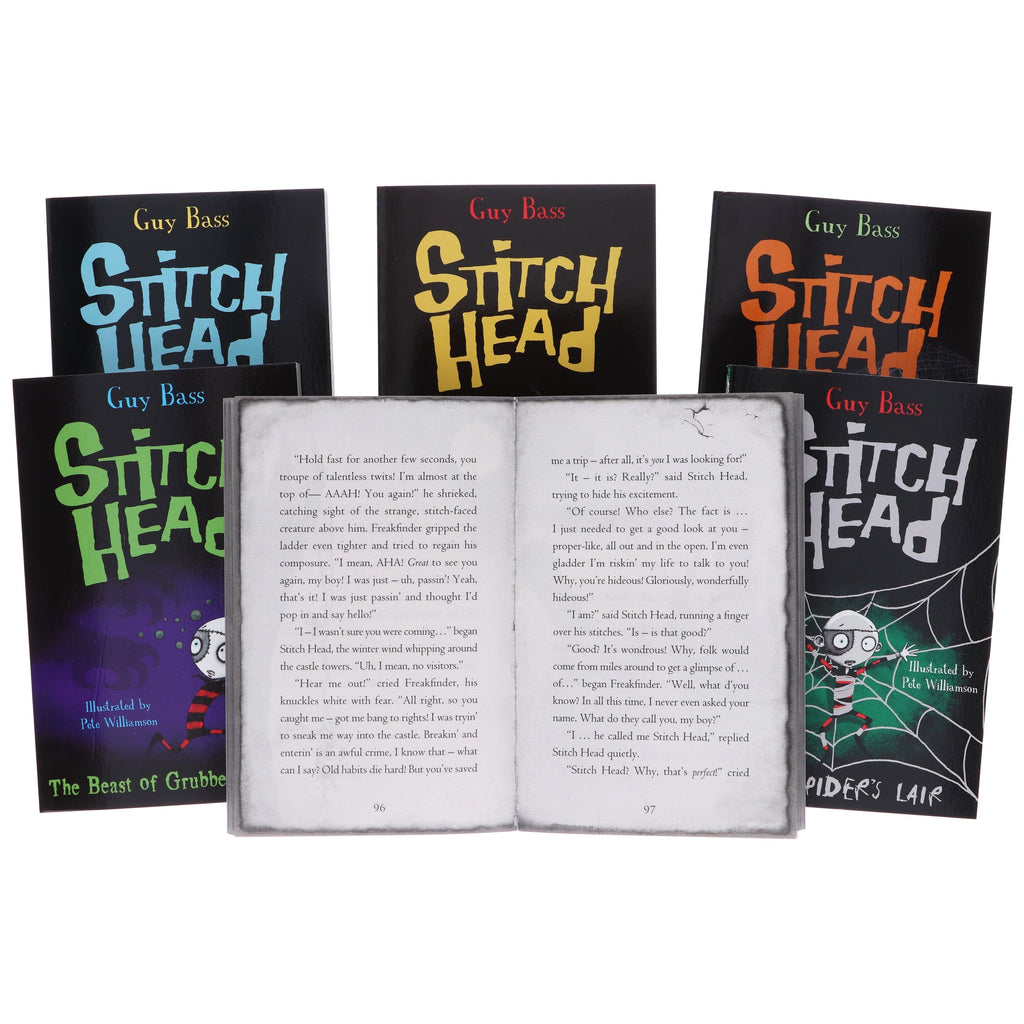 Stitch Head & Maggie Sparks: 13 Books Collection Set - Ages 5-14 - E-B00k