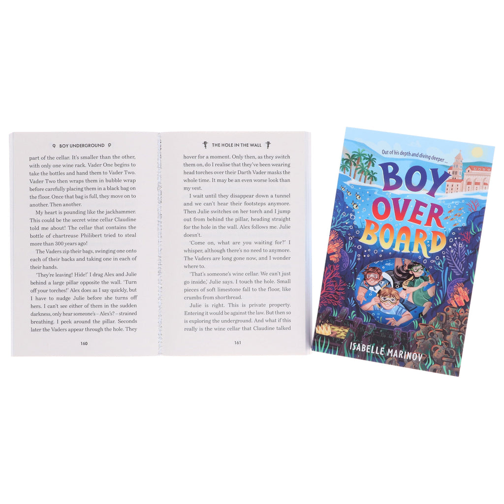 Isabelle Marinov Collection (Boy Underground & Boy Overboard) 2 Books Set - Ages 9-14 - E-B00k