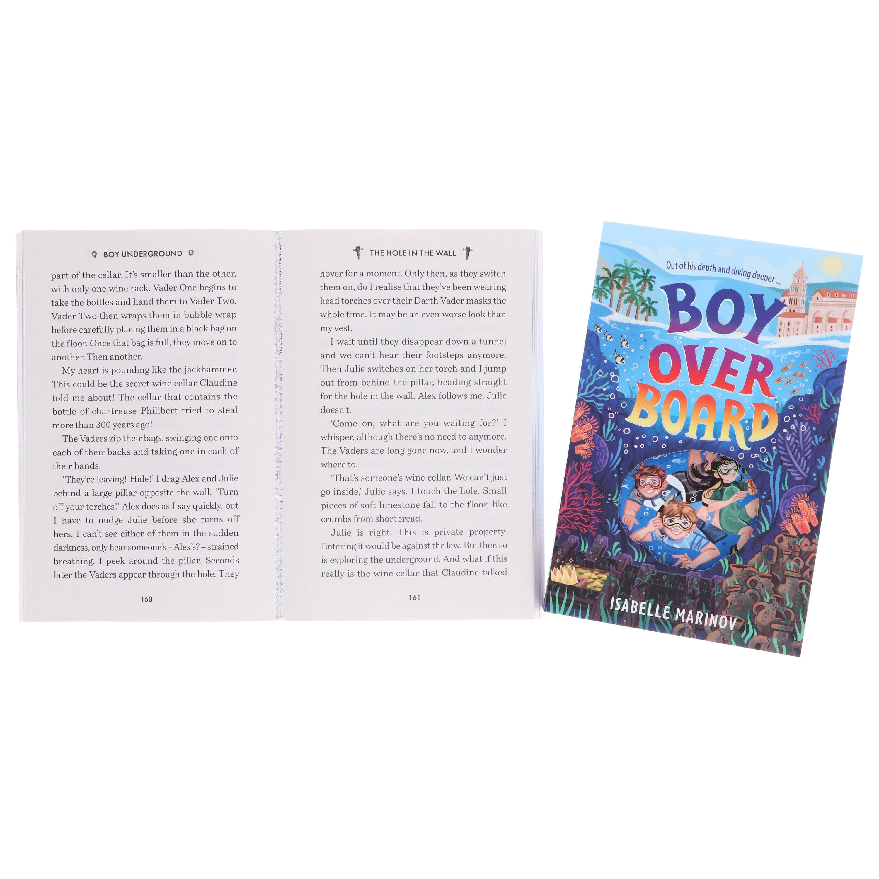 Isabelle Marinov Collection (Boy Underground & Boy Overboard) 2 Books Set - Ages 9-14 - E-B00k