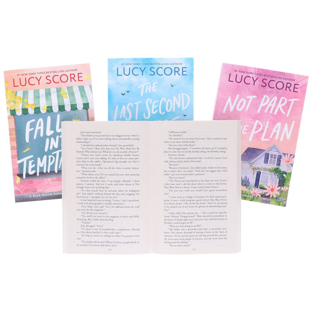 A Blue Moon Romantic Comedy Series by Lucy Score 4 Books Collection Set - Fiction - E-B00k