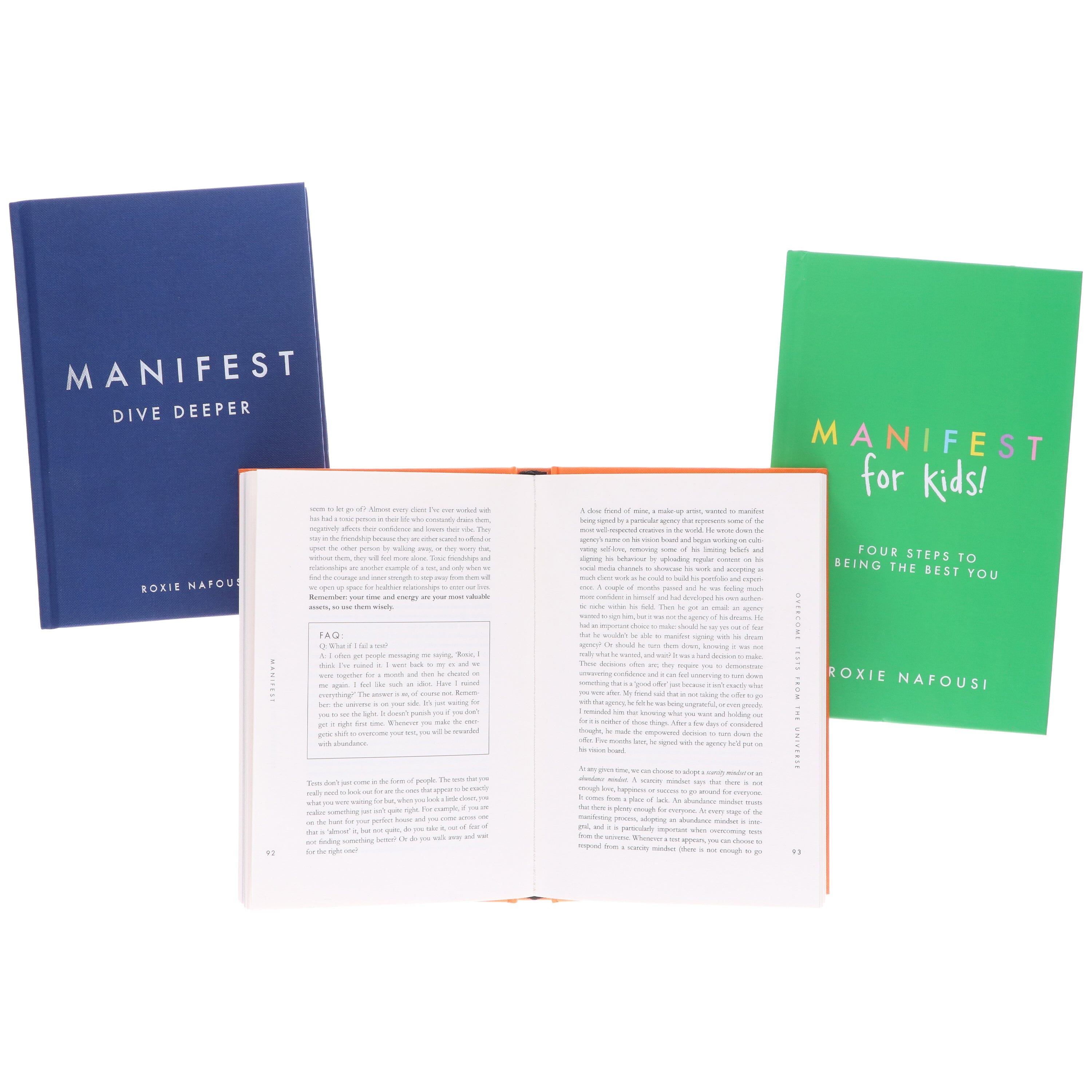 Roxie Nafousi Collection (Manifest for Kids, Manifest 7 Steps to Living Your Best Life & Manifest Dive Deeper) 3 Books Set - Non Fiction - E-B00k