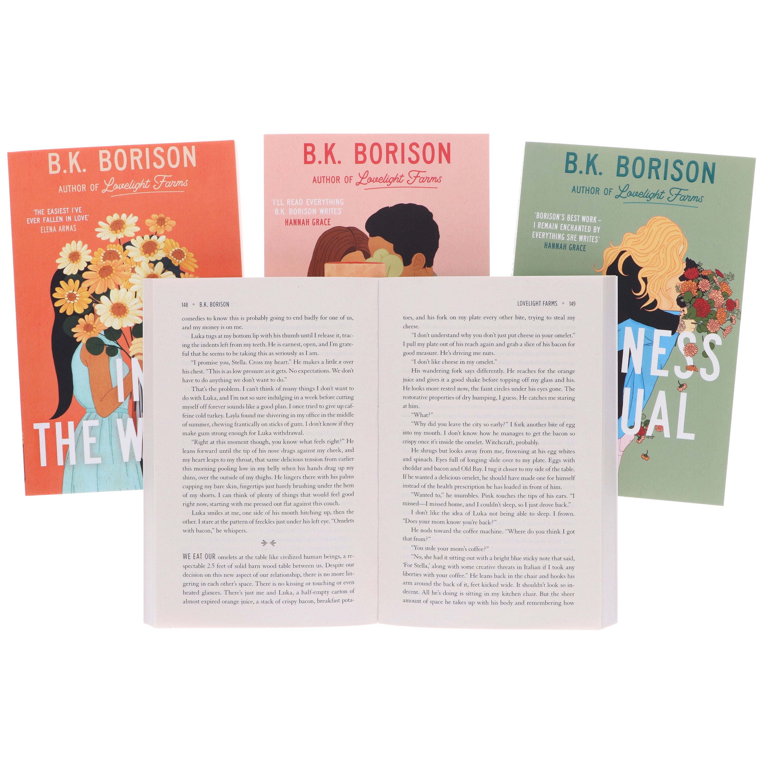 Lovelight Series By B.K. Borison 4 Books Collection Set - Fiction - E-B00k