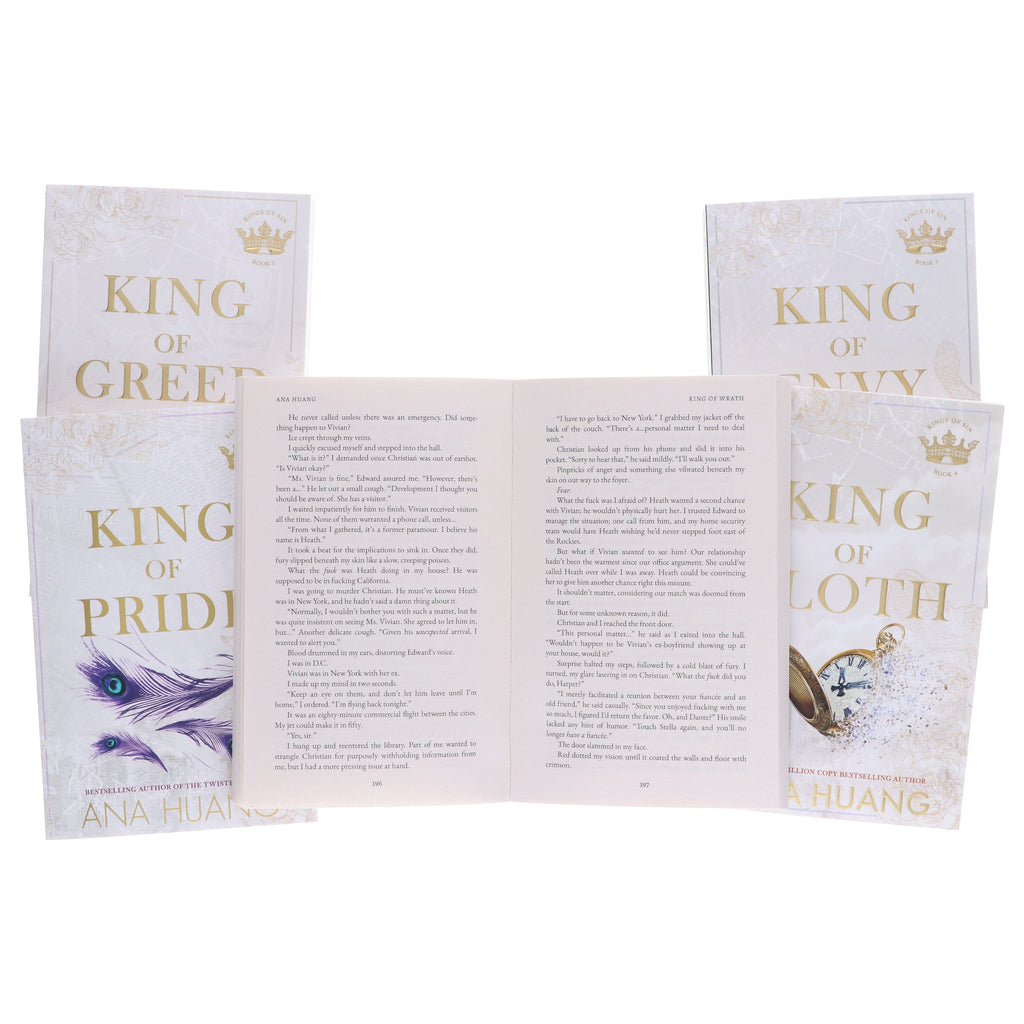 Damaged - Kings of Sin Series By Ana Huang 5 Books Collection Set - Fiction - E-B00k - T 33