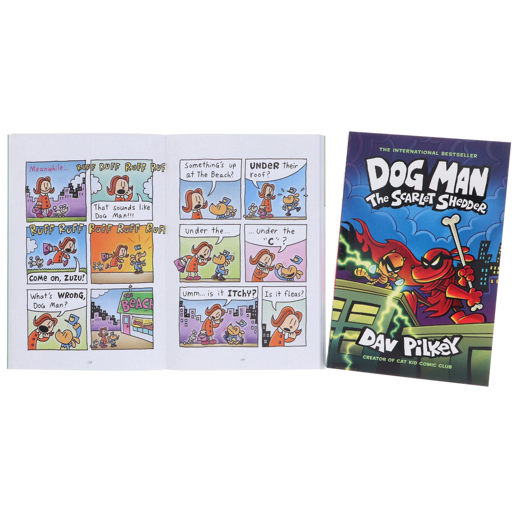 Dog Man Series by Dav Pilkey (Book No. 11 & 12) Collection 2 Books Set- Ages 6-12 - E-B00k