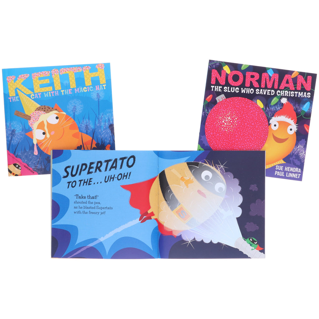 Sue Hendra & Paul Linnet Collection 3 Picture Books Set - Ages 3-6 - E-B00k