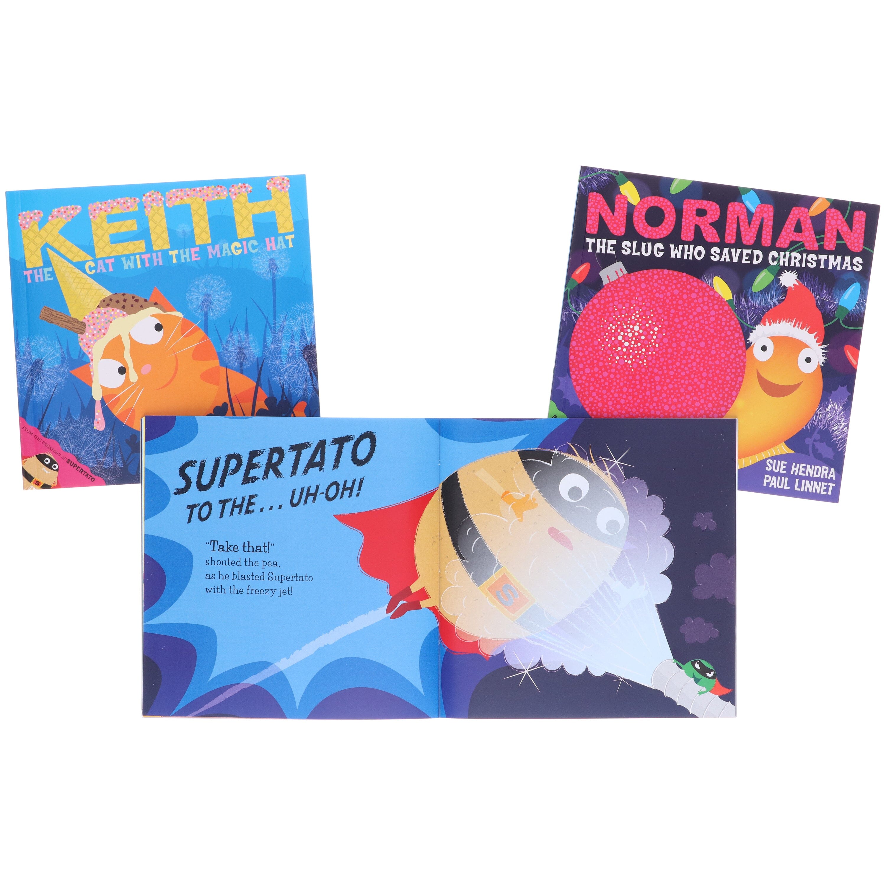 Sue Hendra & Paul Linnet Collection 3 Picture Books Set - Ages 3-6 - E-B00k