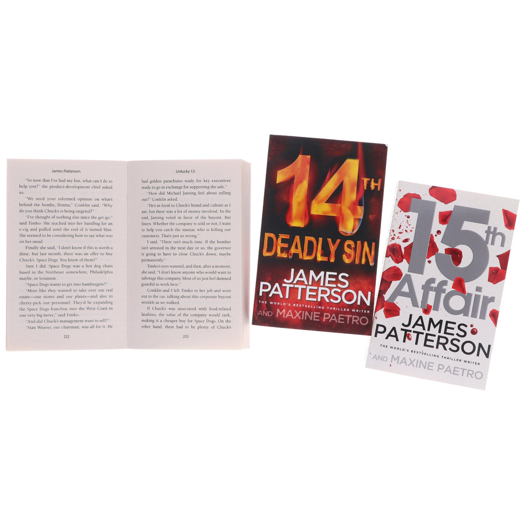 Women's Murder Club (Book 13-15) by James Patterson 3 Books Collection Set  - Fiction - E-B00k
