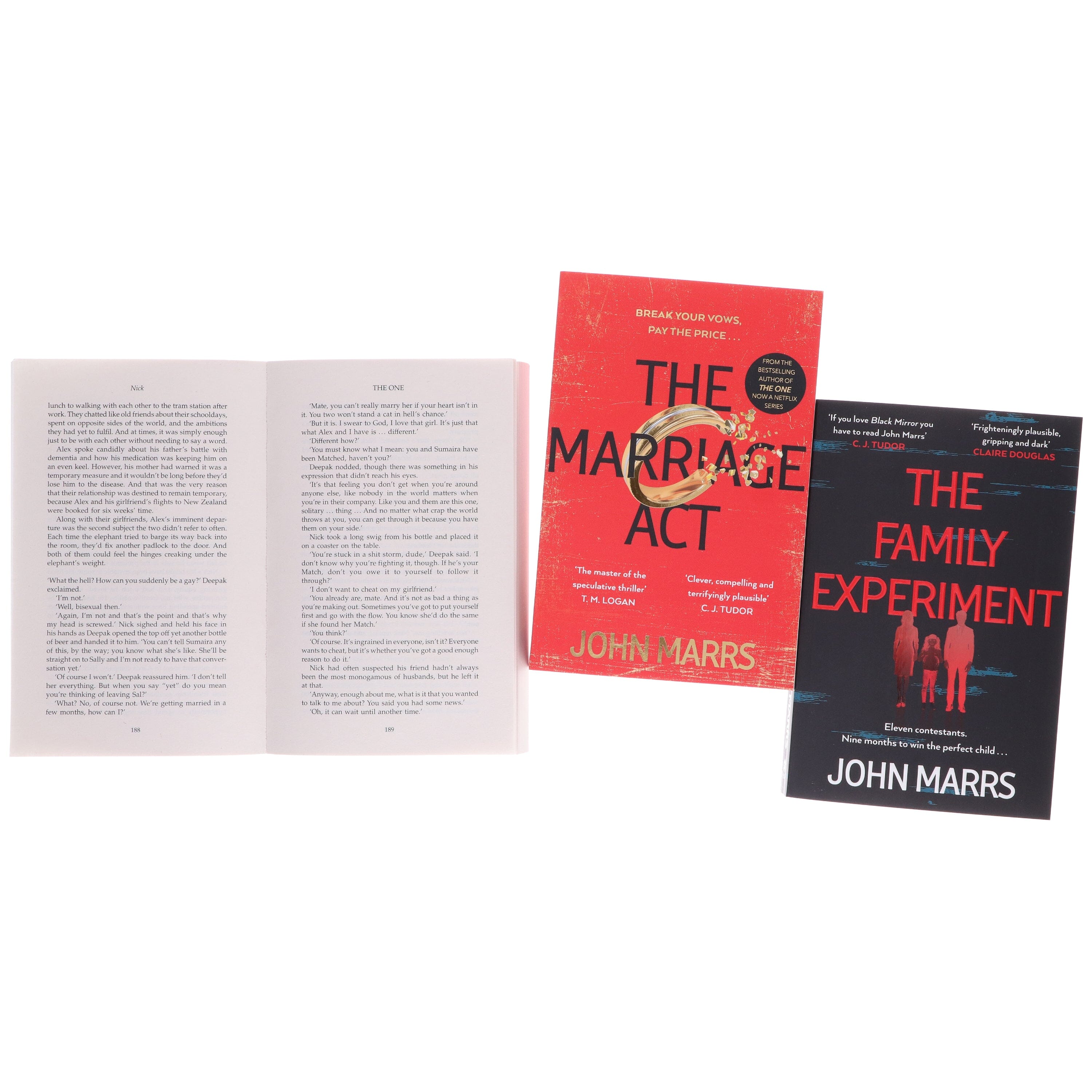 Dark Future Series by John Marrs 3 Books Collection Set - Fiction - E-B00k