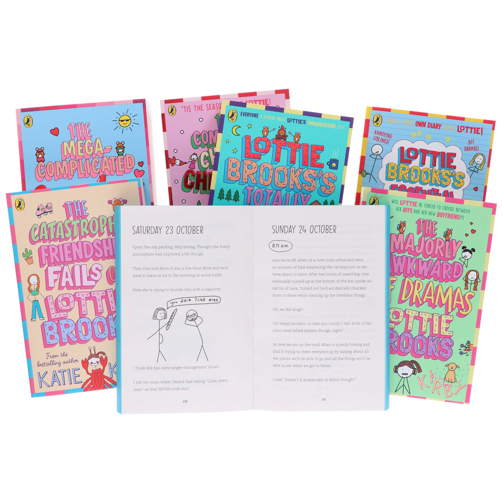 Lottie Brooks Series By Katie Kirby 7 Books Collection Set - Ages 9-12 - E-B00k