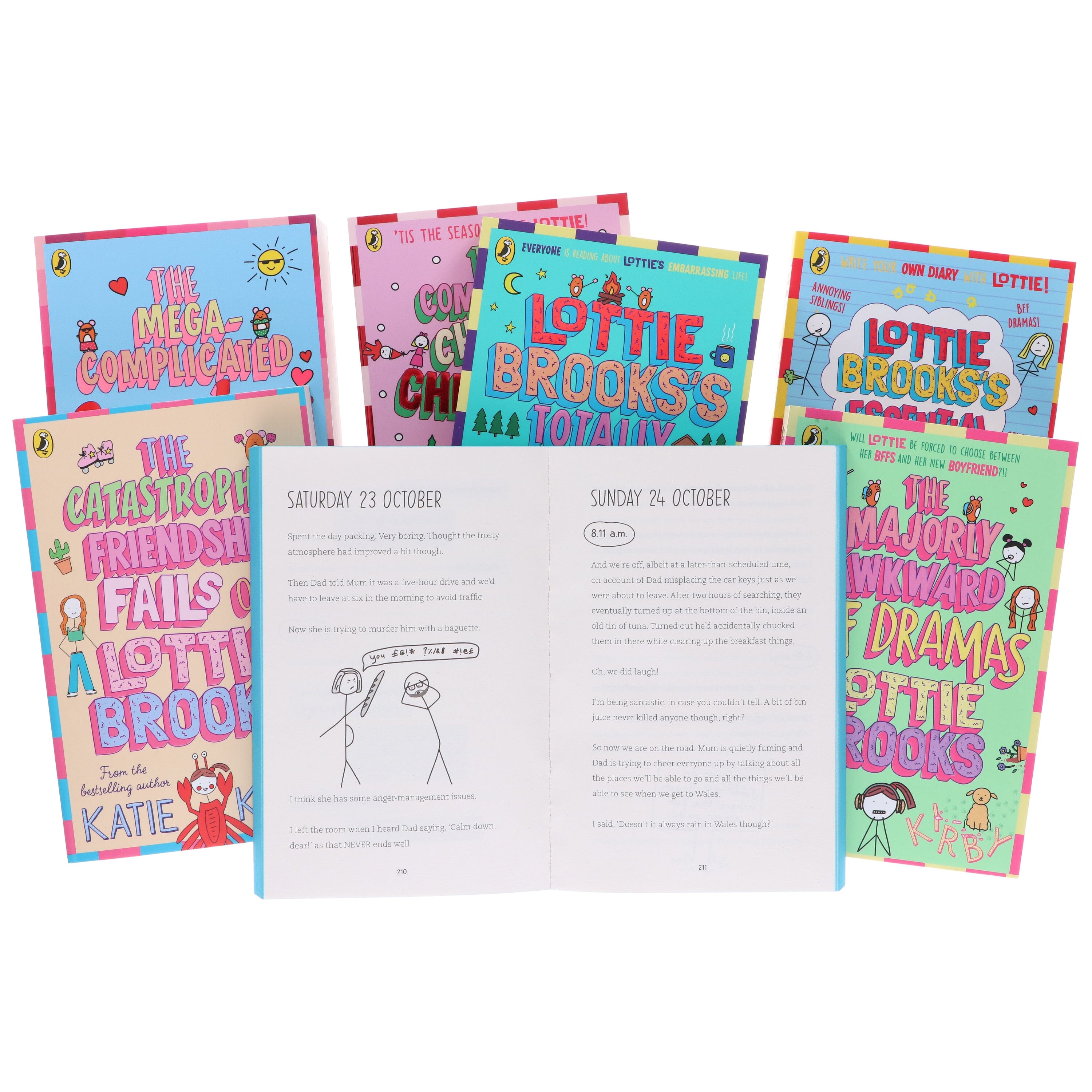 Lottie Brooks Series By Katie Kirby 7 Books Collection Set - Ages 9-12 - E-B00k