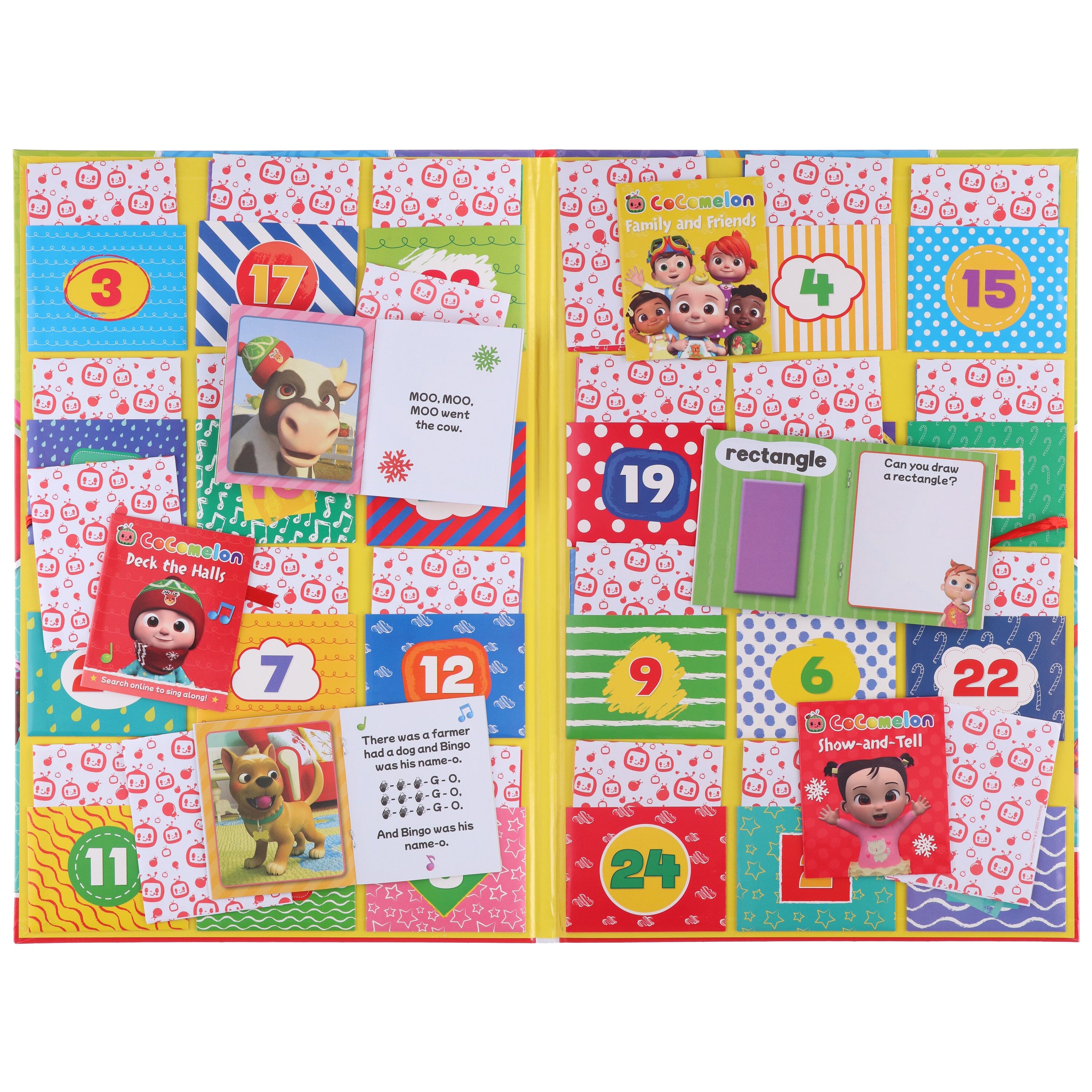 CoComelon Advent Calendar: 24 Book Countdown to Christmas by Igloo - Ages 2-5 - E-B00k