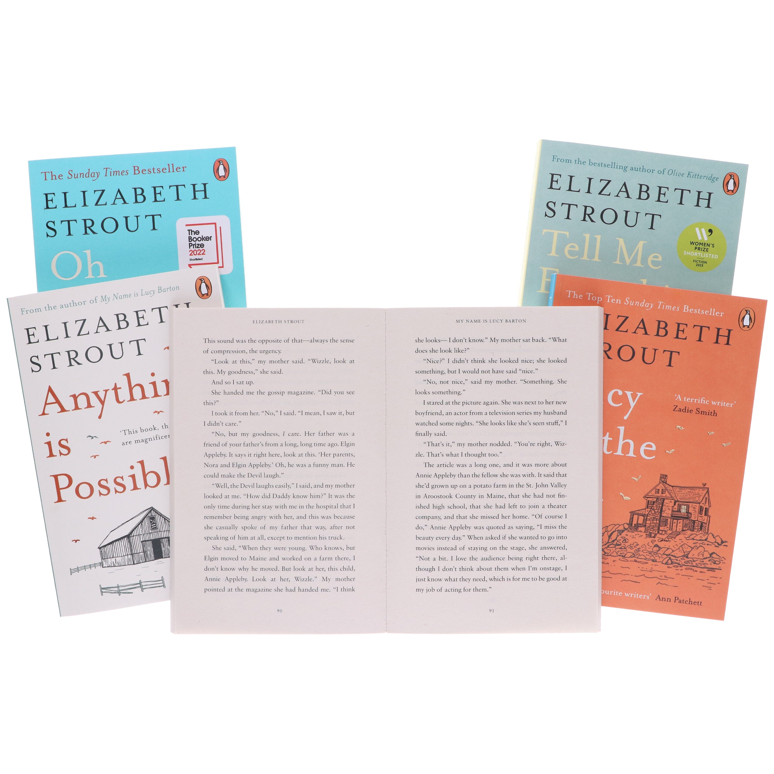 Amgash Series by Elizabeth Strout 5 Books Collection Set - Fiction - E-B00k