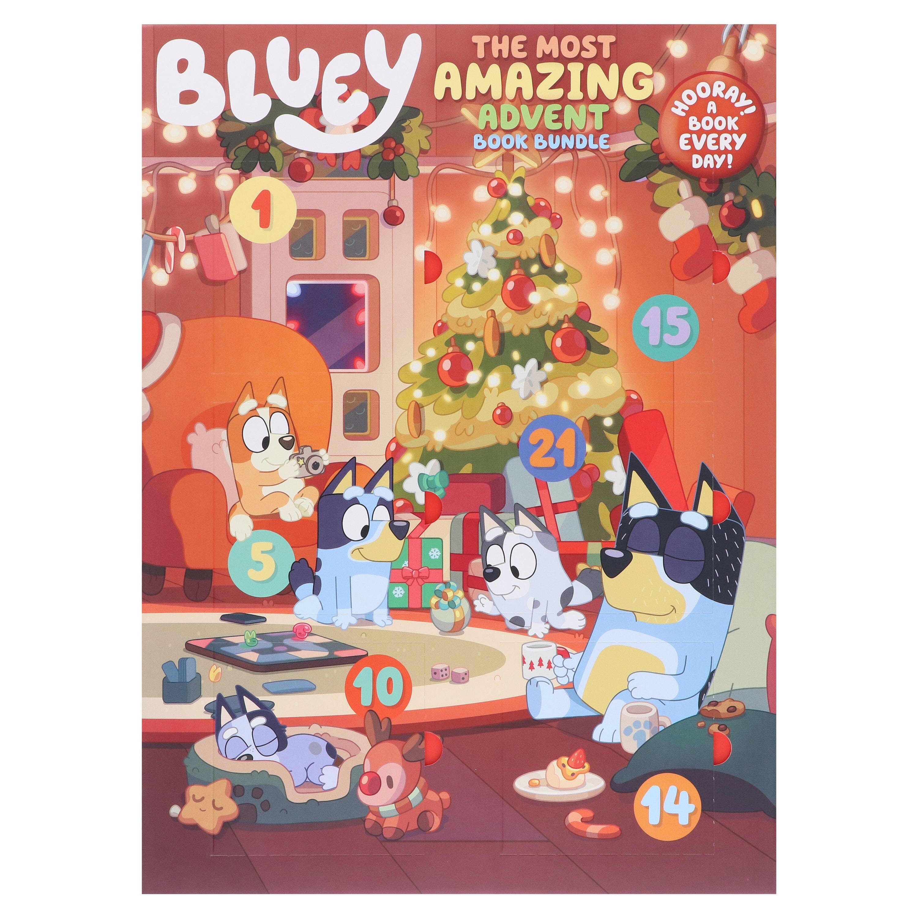 Bluey: The Most Amazing Advent Calendar Book Bundle - Ages 3-6 - E-B00k