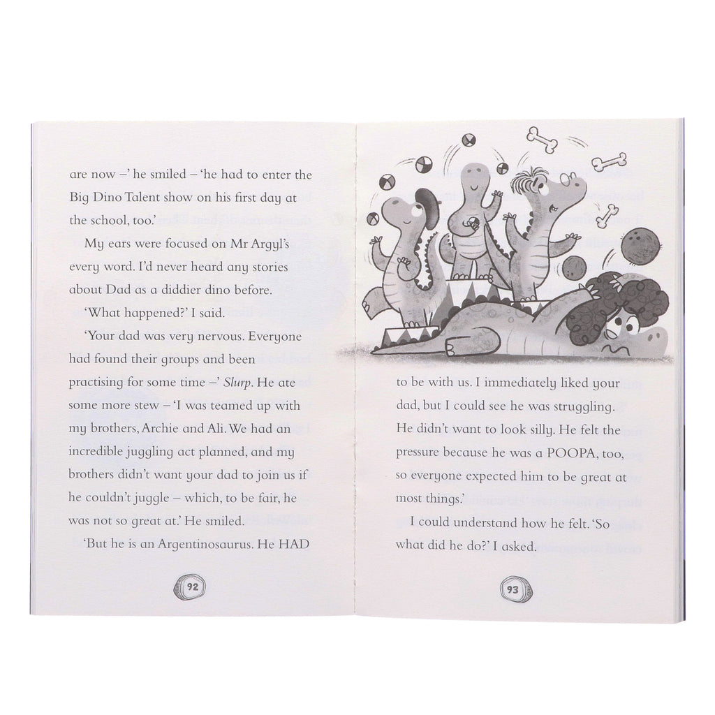 Dino Dad Series by Andy Day Illustrated 4 Books Collection Set - Ages 4-8 - E-B00k