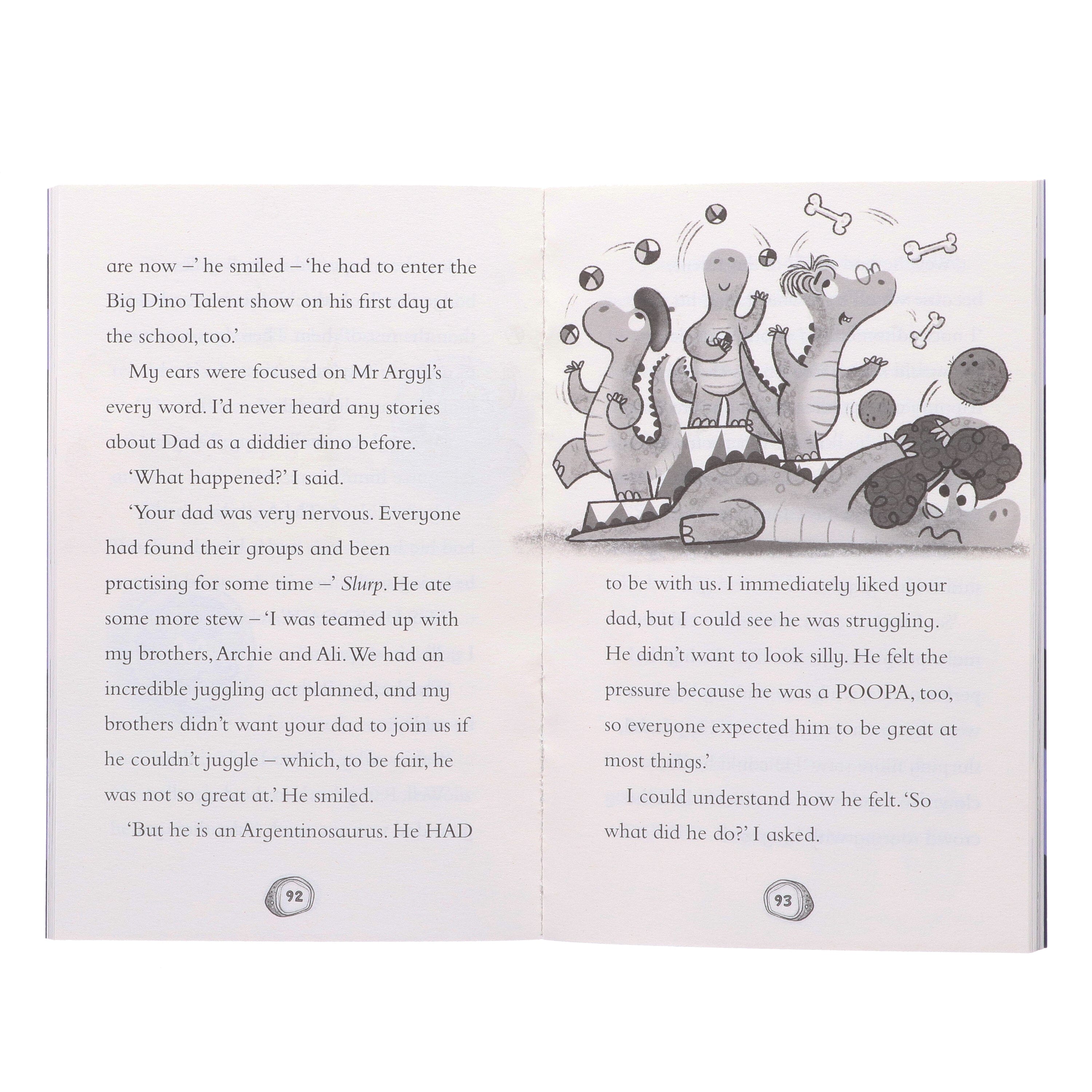 Dino Dad Series by Andy Day Illustrated 4 Books Collection Set - Ages 4-8 - E-B00k