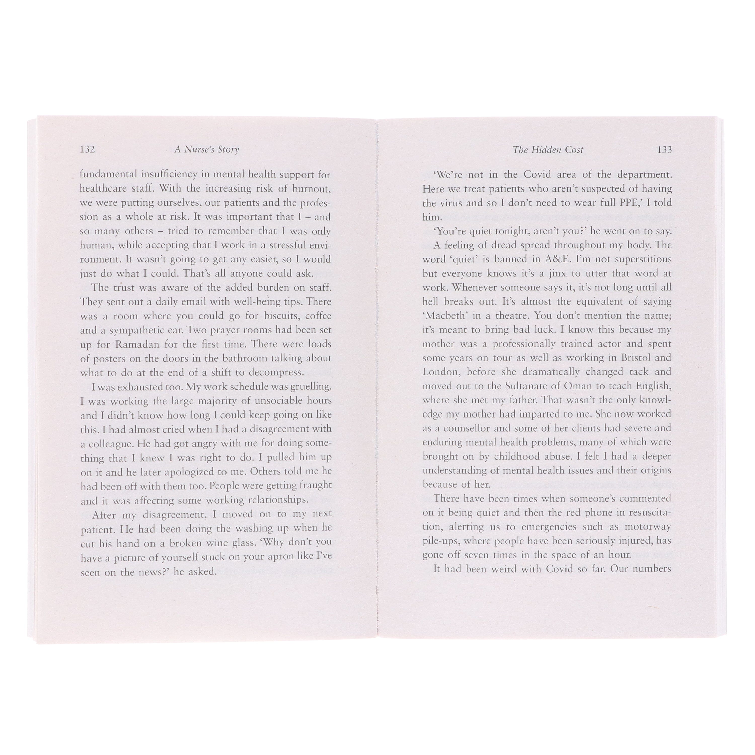 A Nurse's Story: My Life in A&E During the Covid Crisis by Louise Curtis & Sarah Johnson - Non Fiction - E-B00k