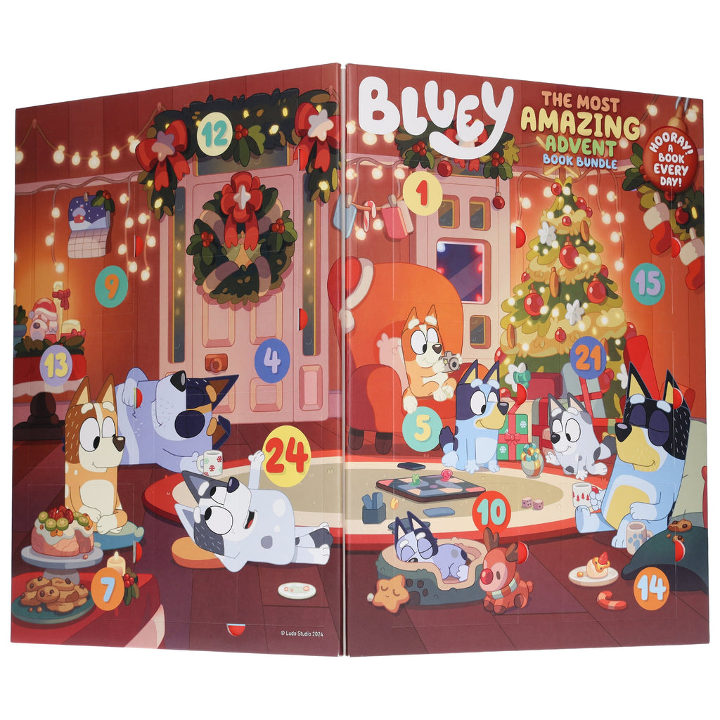 Bluey: The Most Amazing Advent Calendar Book Bundle - Ages 3-6 - E-B00k