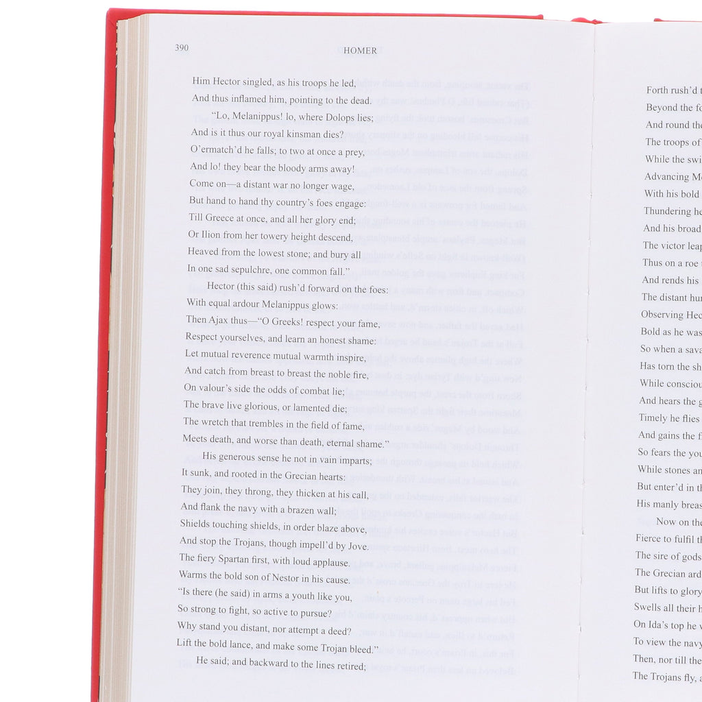 The Iliad and The Odyssey (Leather-bound) by Homer - Fiction - E-B00k