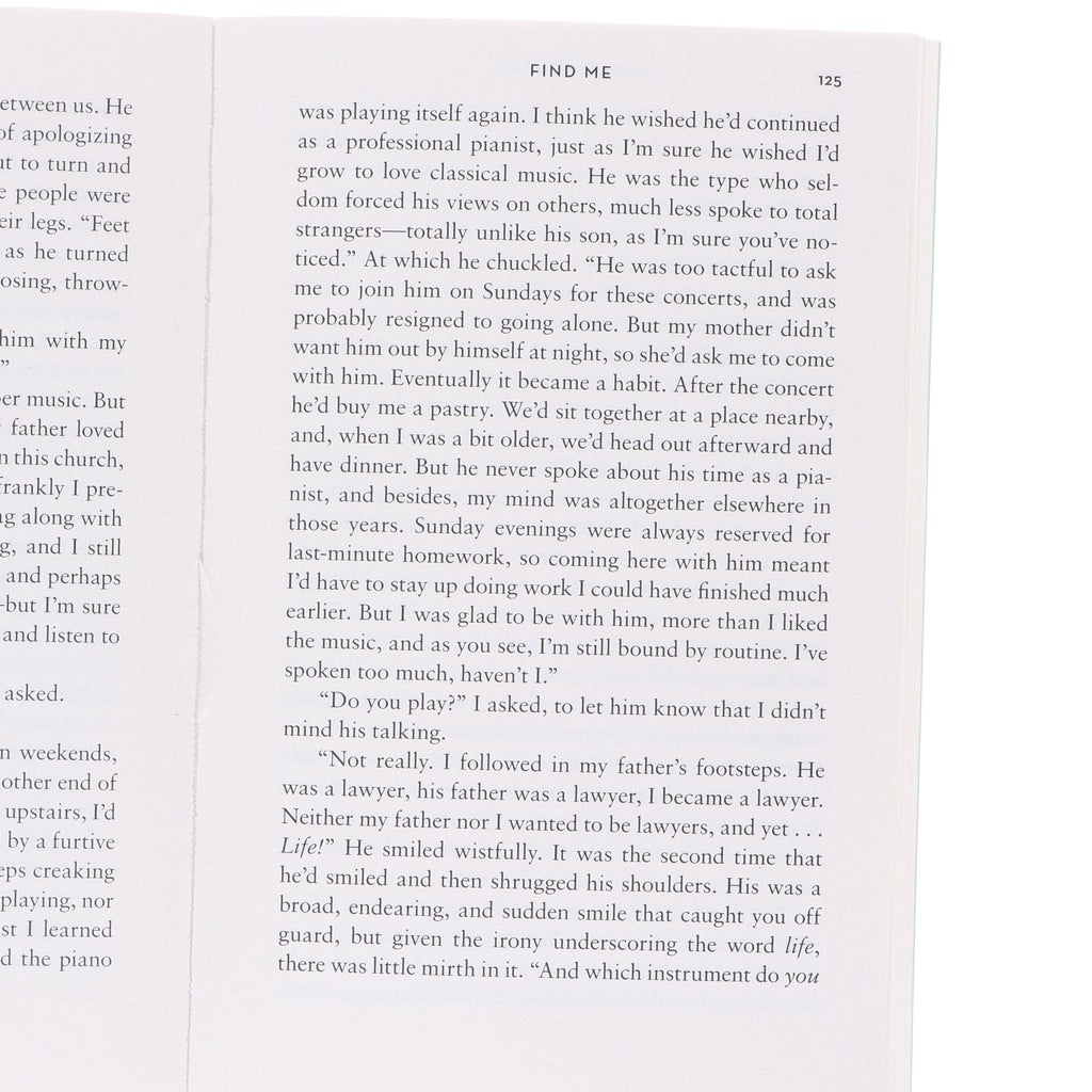 Find Me by André Aciman - Fiction - E-B00k